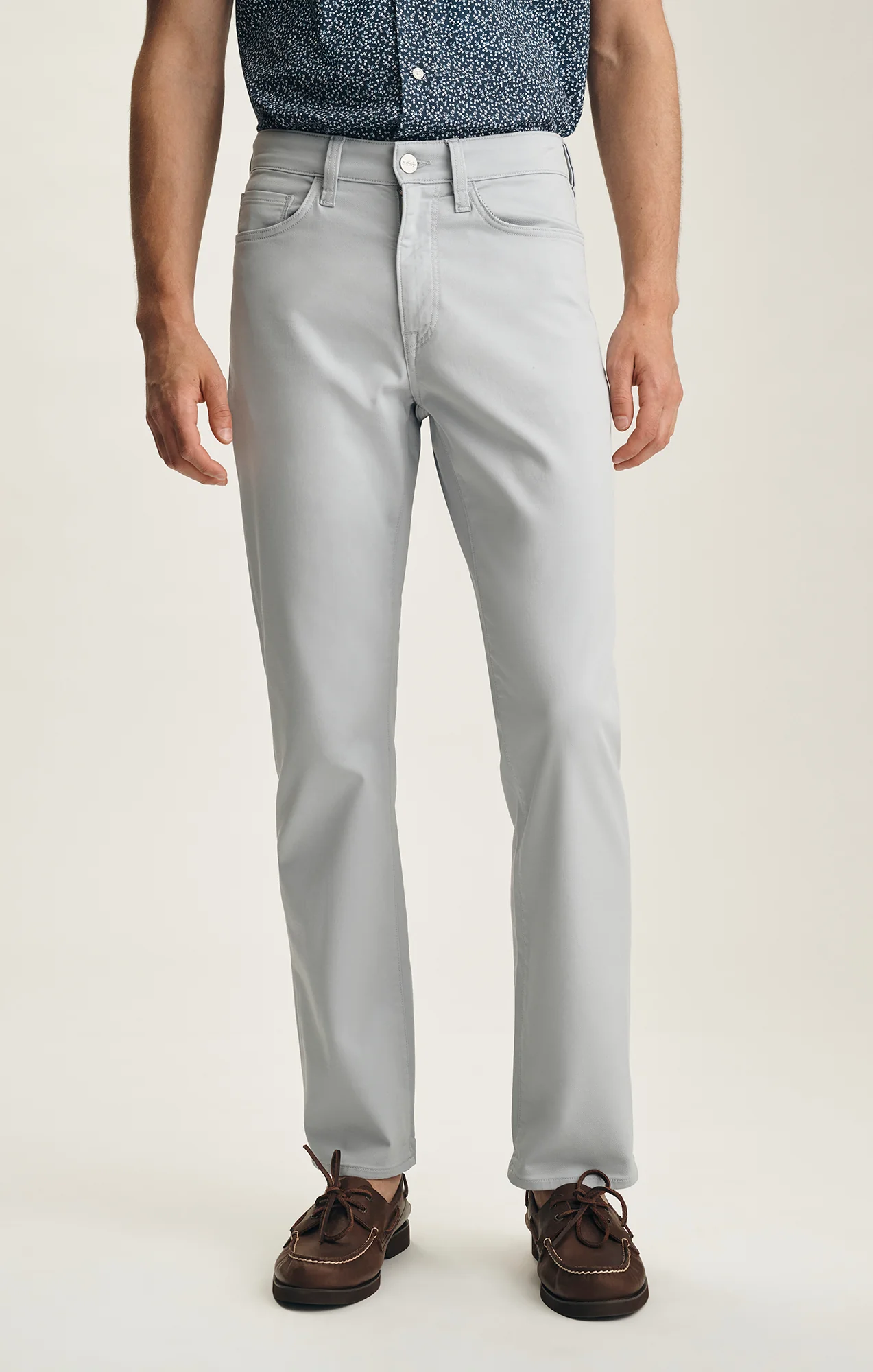Charisma Relaxed Straight Pants In Mist Coolmax - Image 2