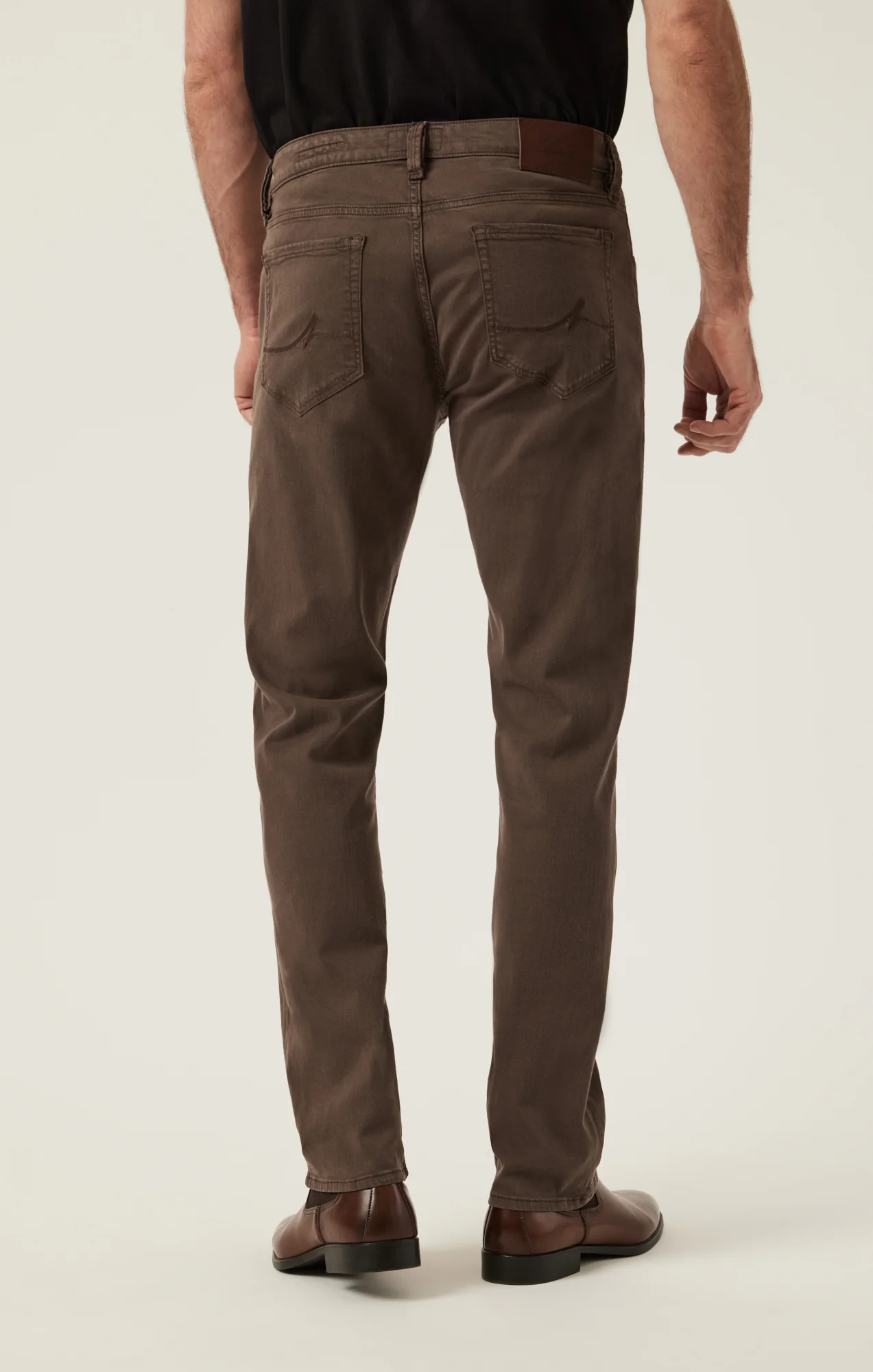 Charisma Relaxed Straight Pants in Oak Twill - Image 4