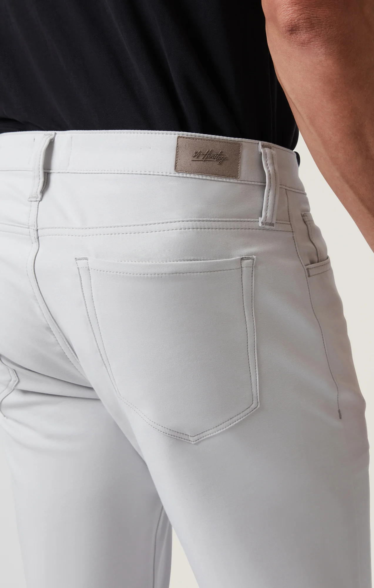 Charisma Relaxed Straight Pants in Pearl Commuter - Image 5