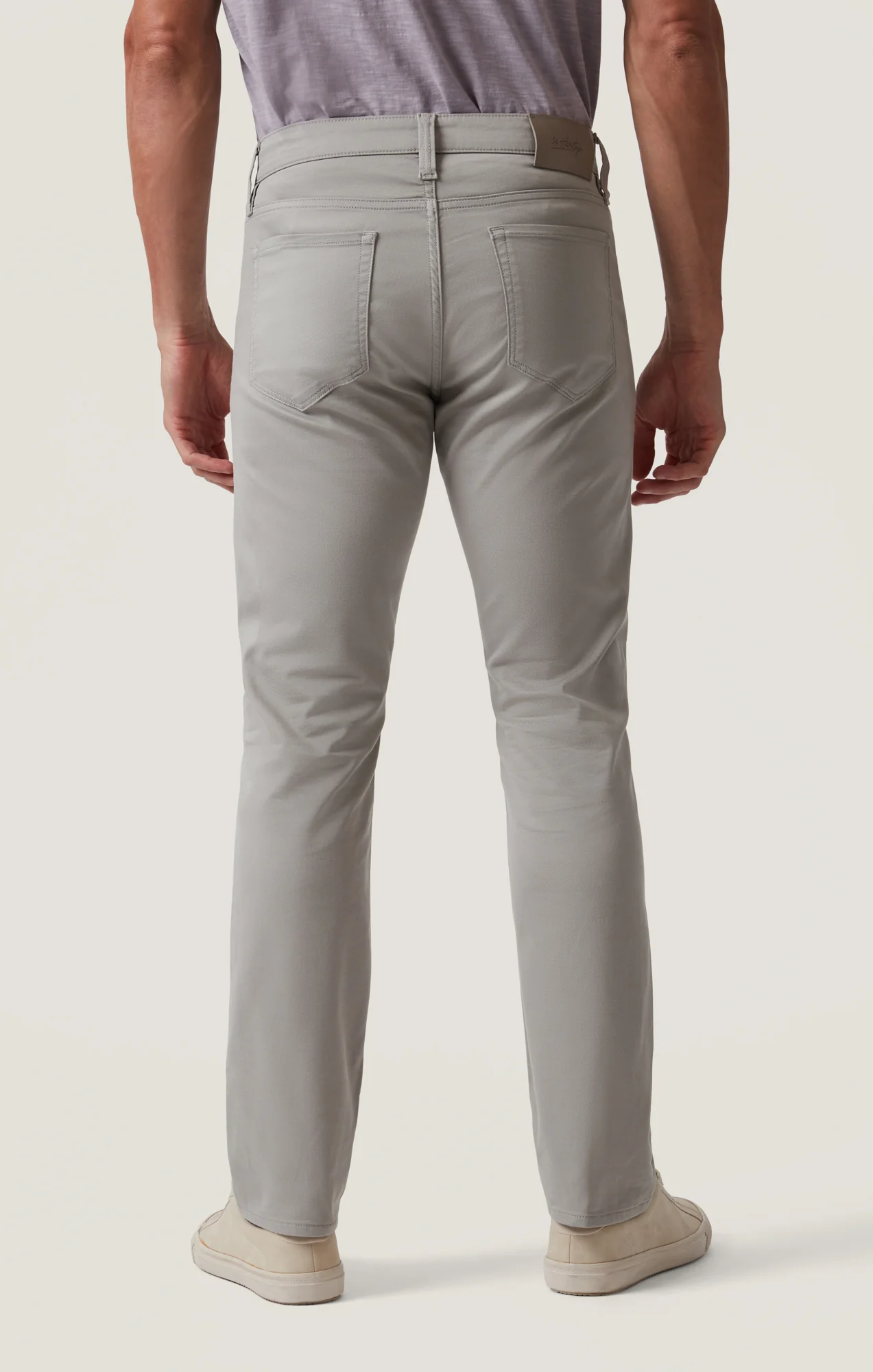 Charisma Relaxed Straight Pants in Platinum Coolmax - Image 4