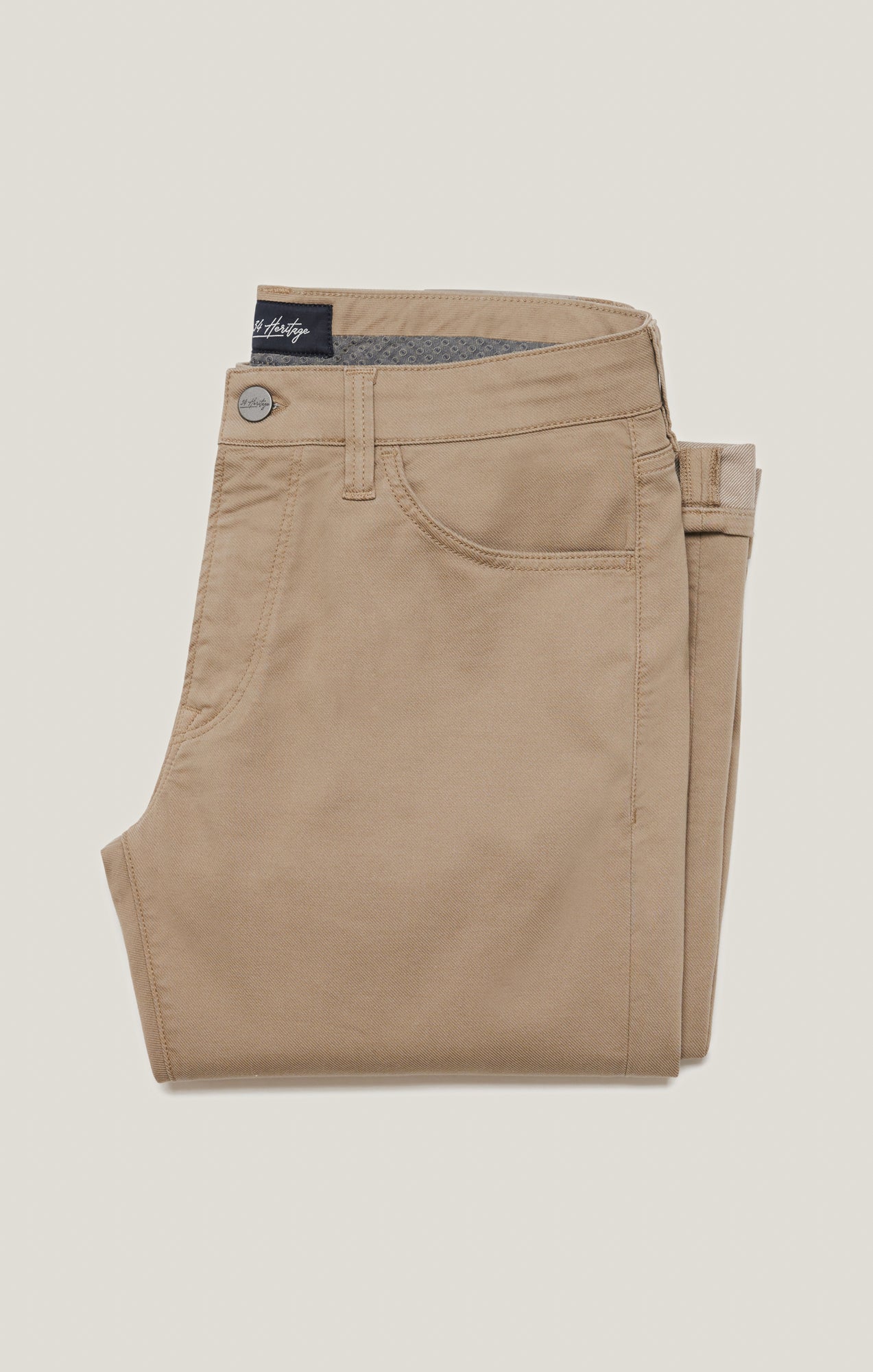 Charisma Relaxed Straight Pants in Sand Coolmax - Image 11