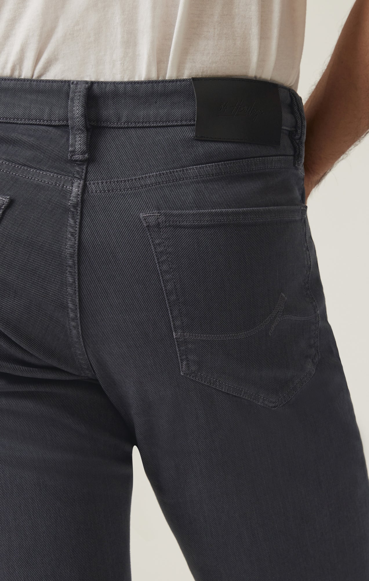 Charisma Relaxed Straight Pants in Slate Diagonal - Image 5