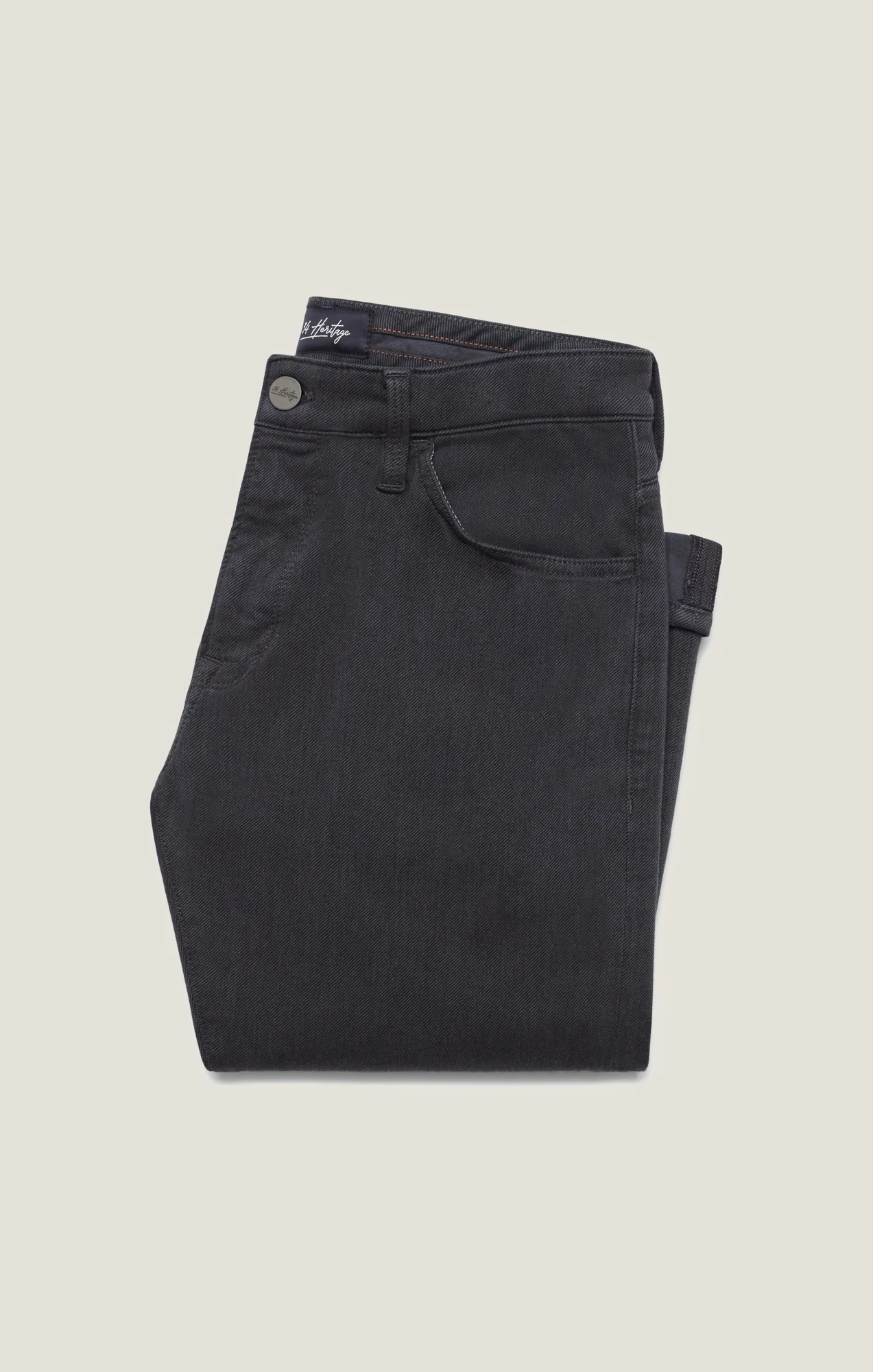Charisma Relaxed Straight Pants in Slate Diagonal - Image 8