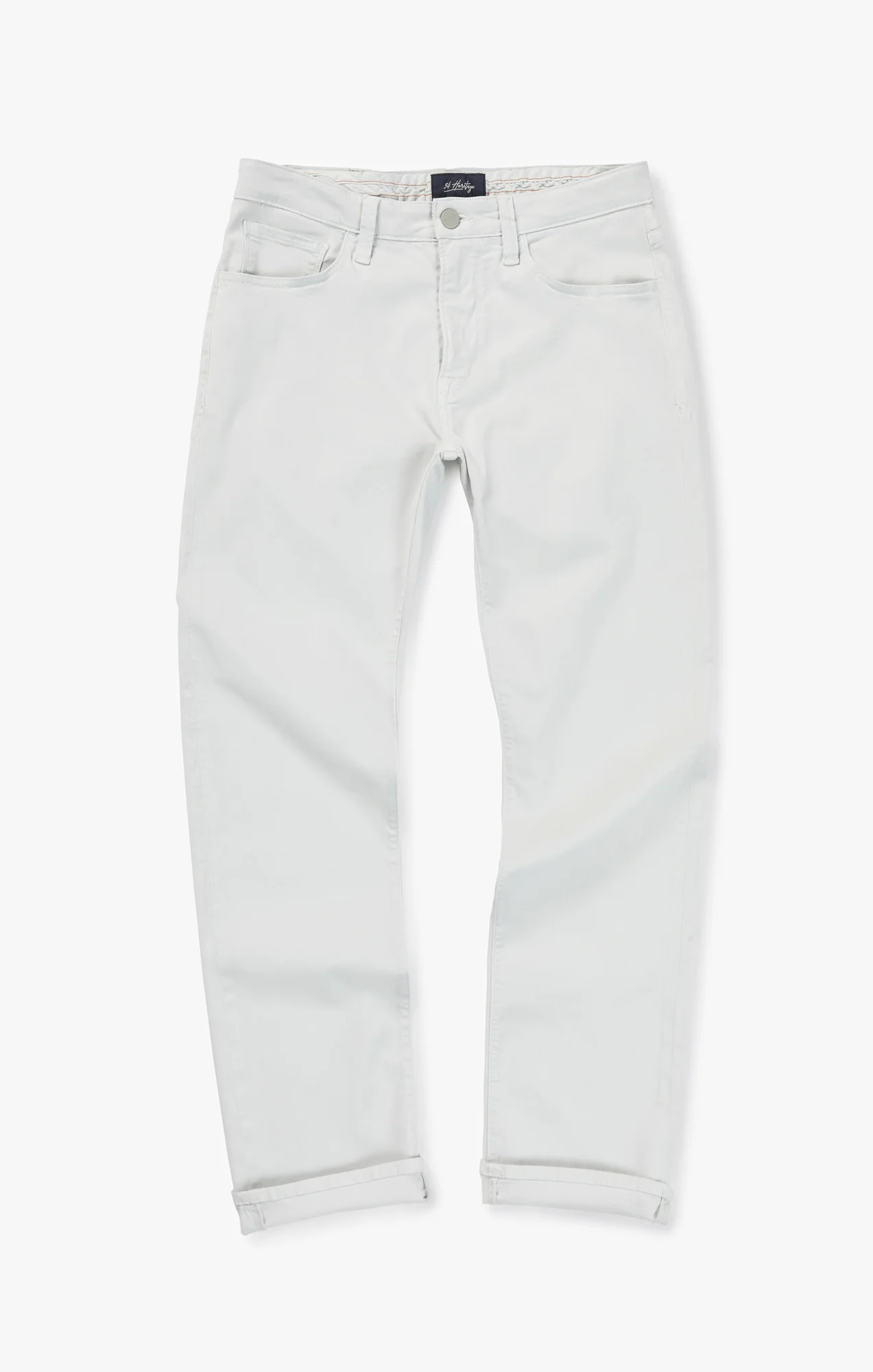 Charisma Relaxed Straight Pants In Stone Twill - Image 7