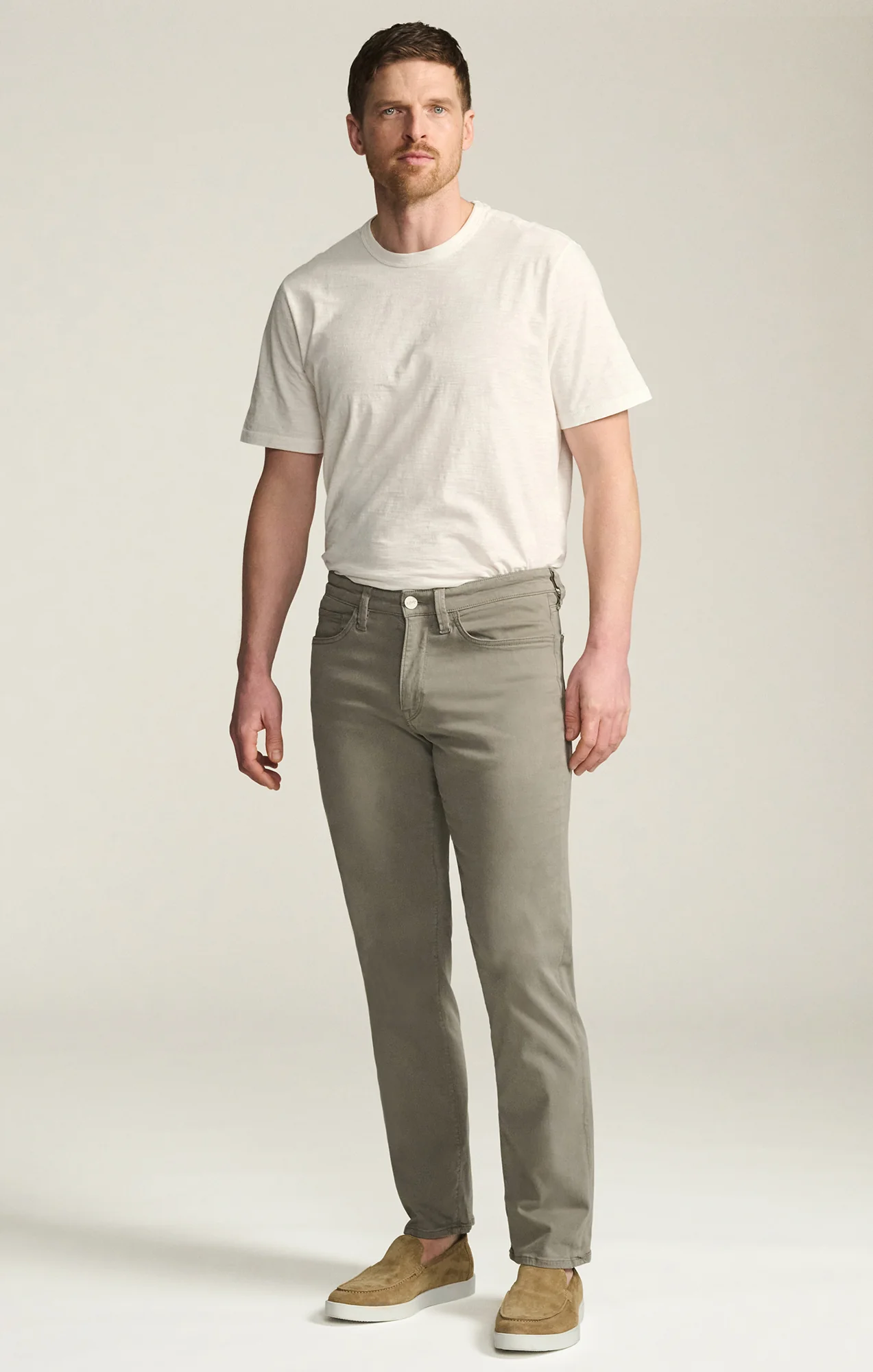 Charisma Relaxed Straight Pants in Storm Twill - Image 2