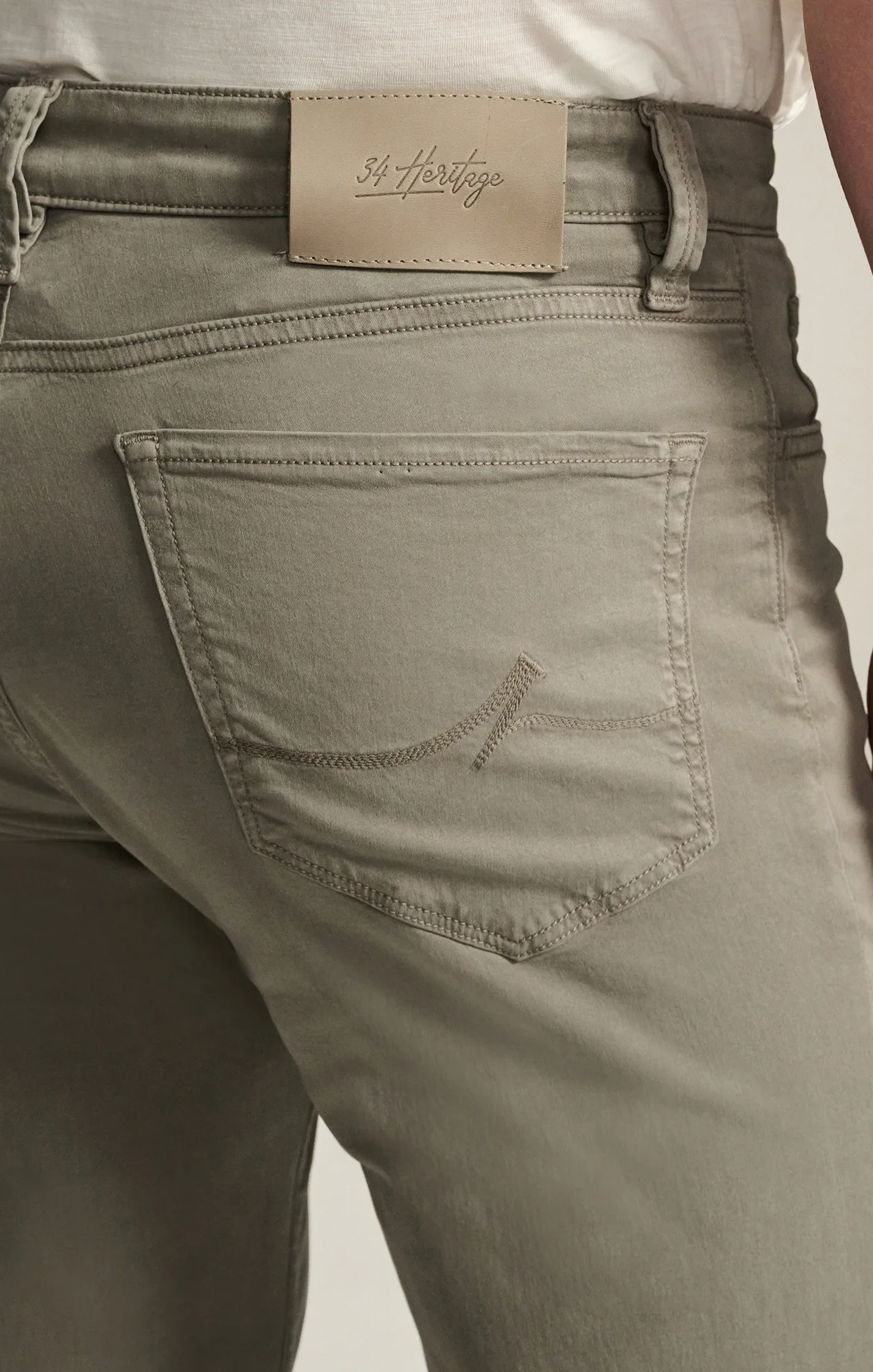 Charisma Relaxed Straight Pants in Storm Twill - Image 6