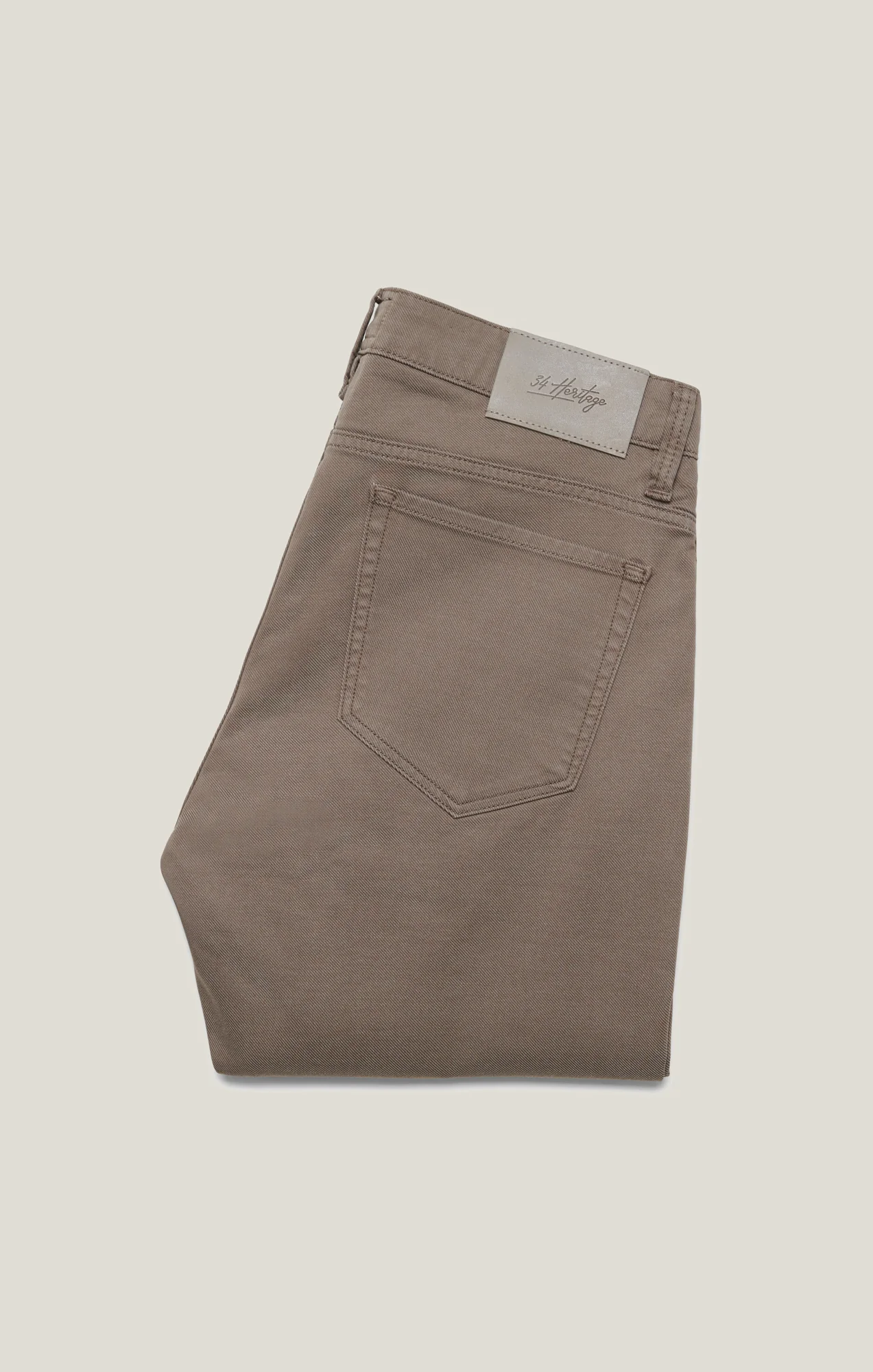 Charisma Relaxed Straight Pants in Taupe Coolmax - Image 9