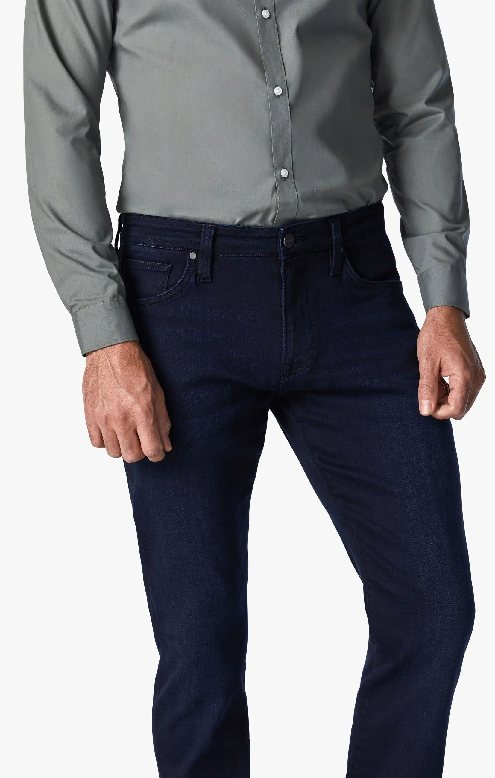 Cool Tapered Leg Pants in Ink Rome - Image 3