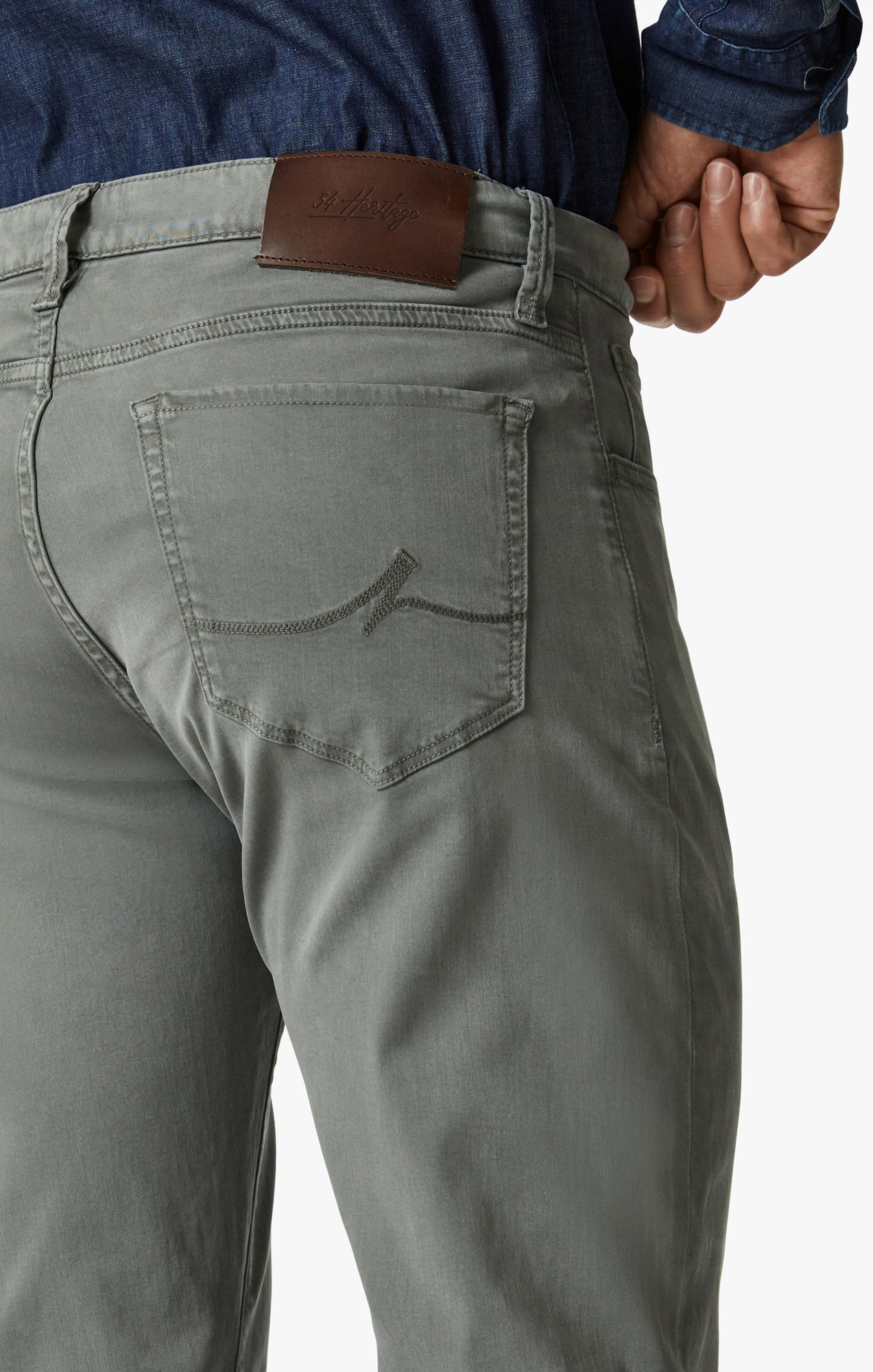 Cool Tapered Leg Pants In Sedona Sage Twill - Image 5