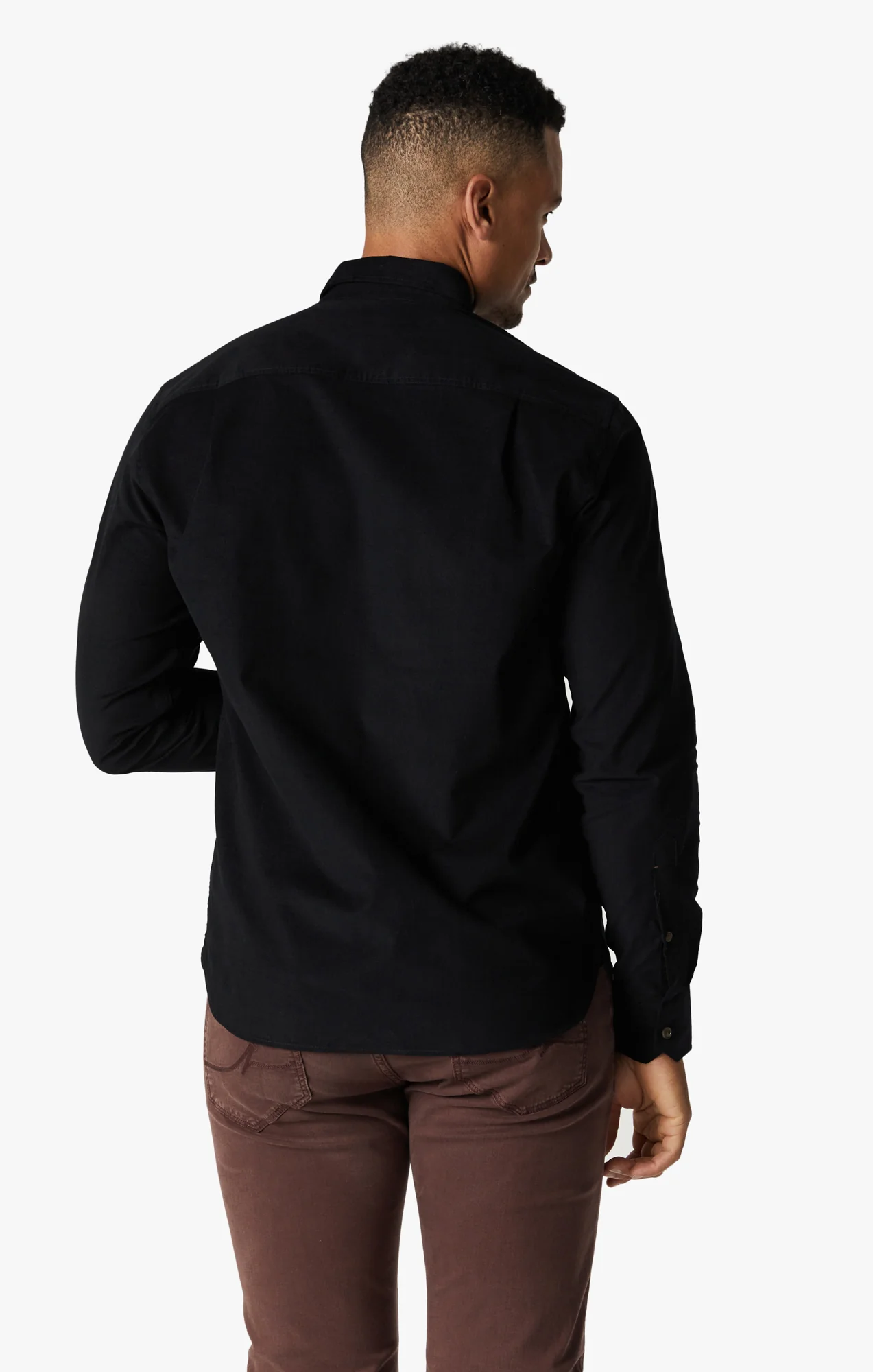 Corduroy Shirt In Total Eclipse - Image 3