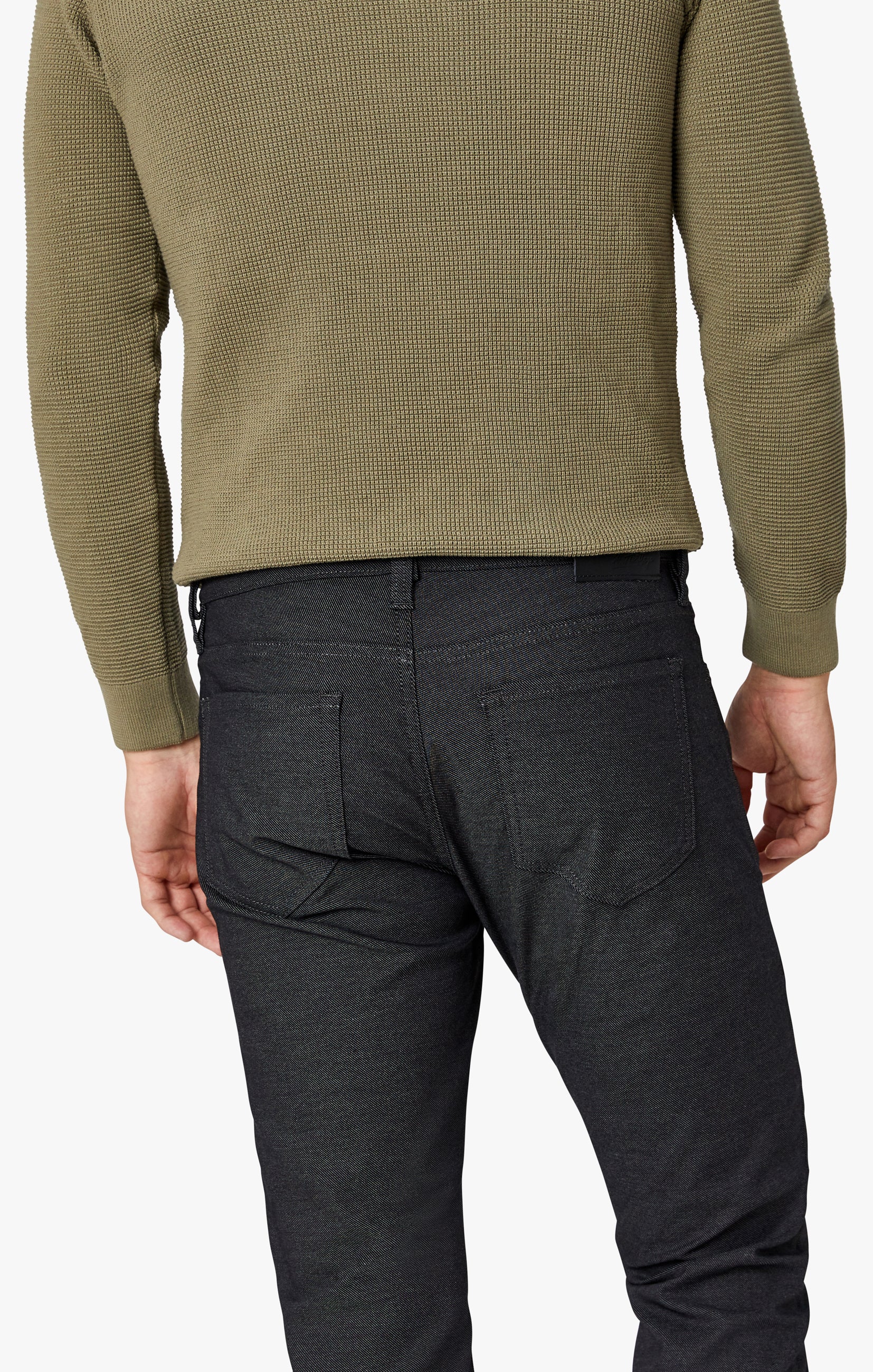 Courage Straight Leg Pants in Black Coolmax - Image 3