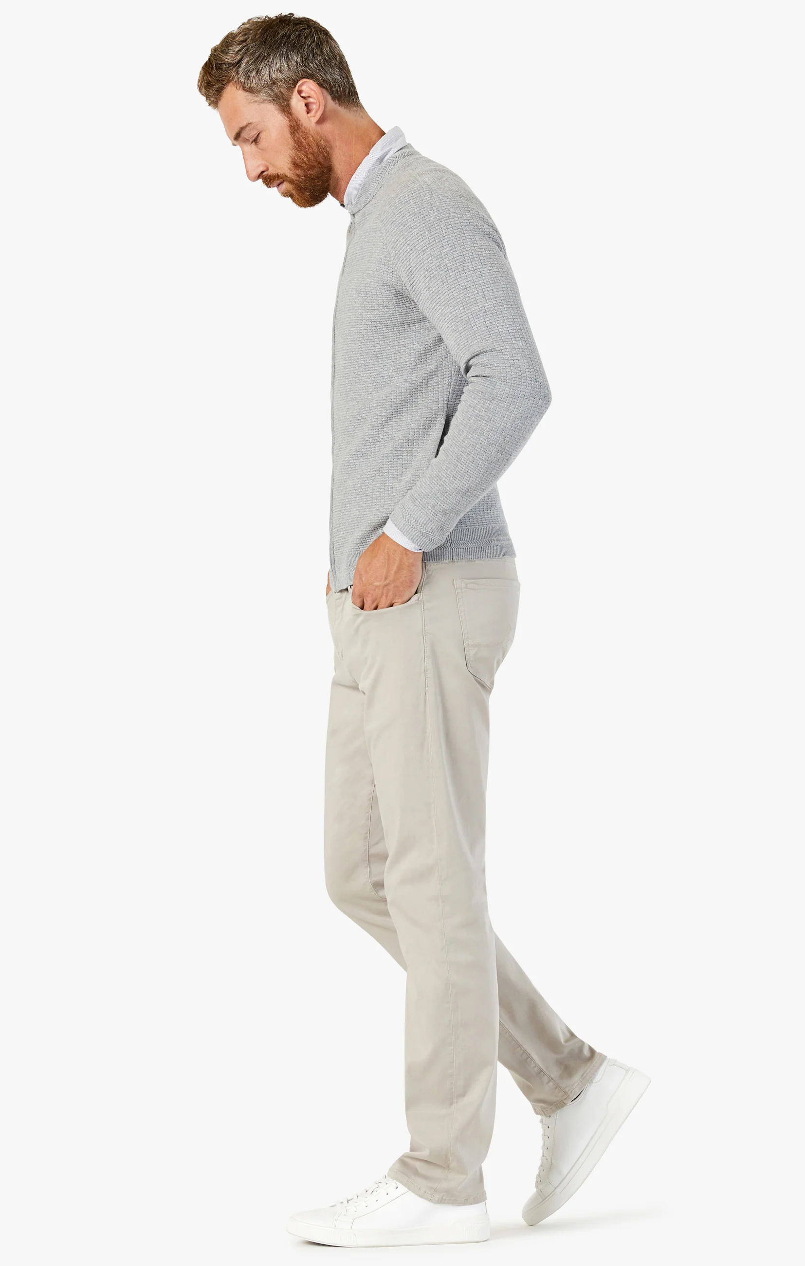 Courage Straight Leg Pants In Dawn Twill - Image 4