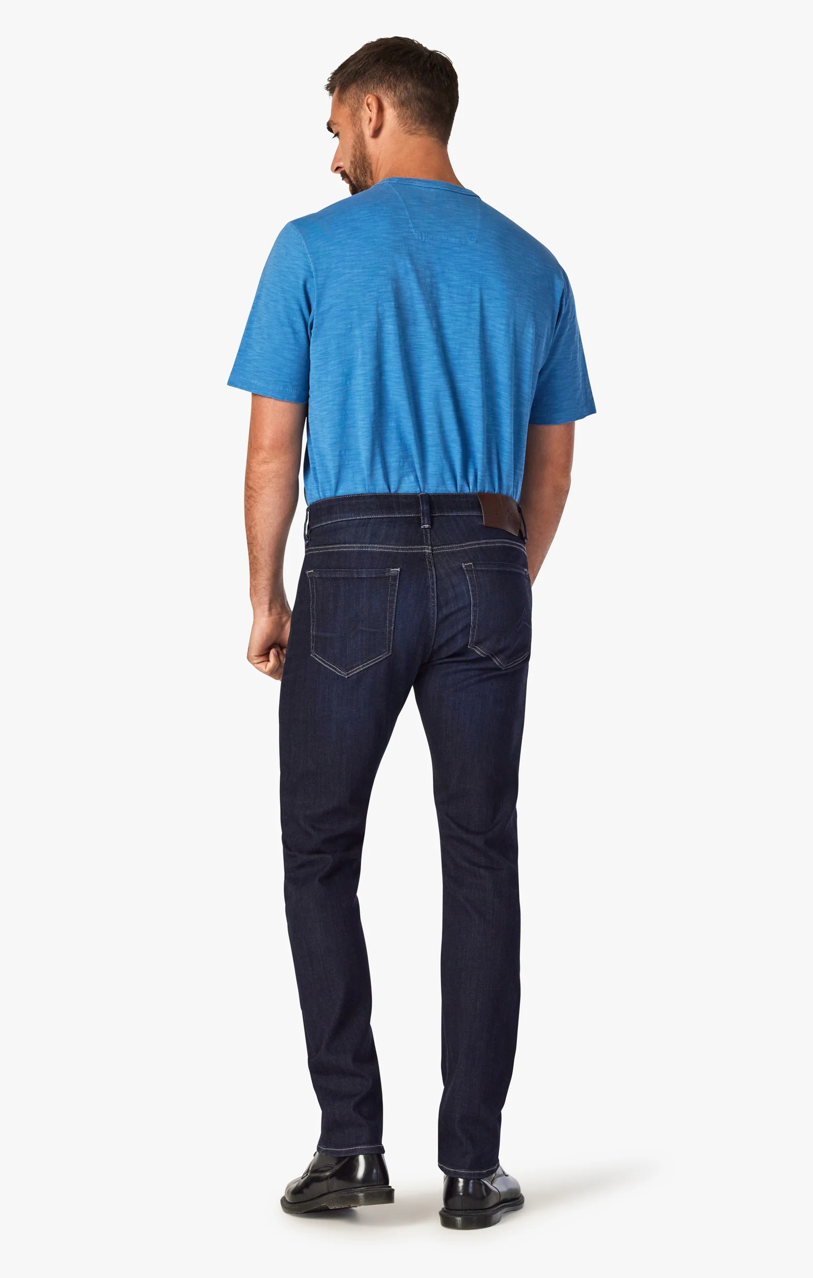 Courage Straight Leg Jeans In Deep Refined - Image 4