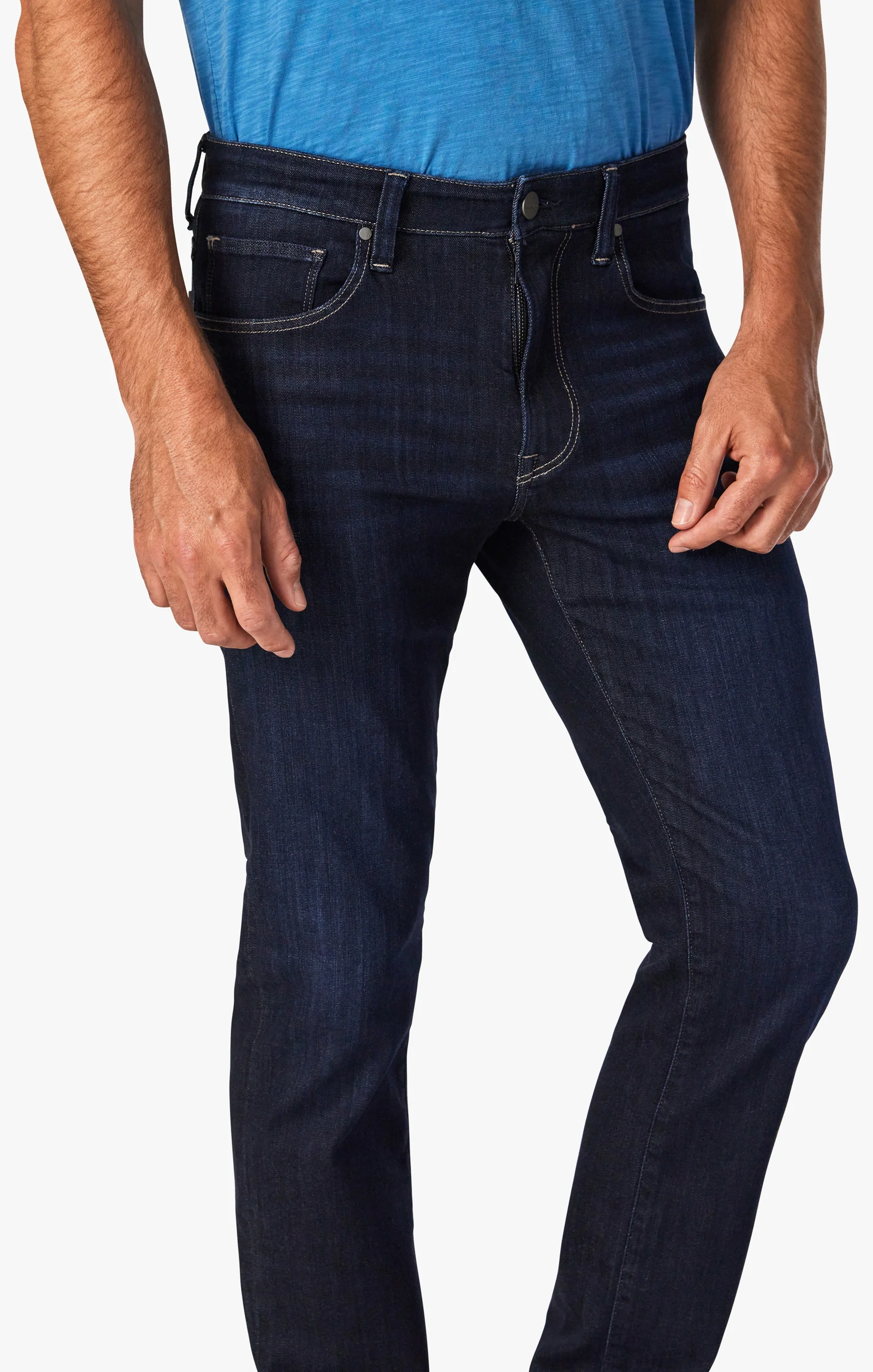 Courage Straight Leg Jeans In Deep Refined - Image 6