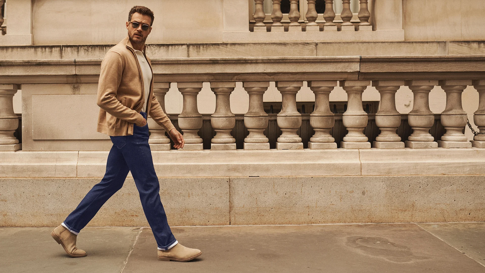 Courage Straight Leg Jeans In Deep Structure - Image 9