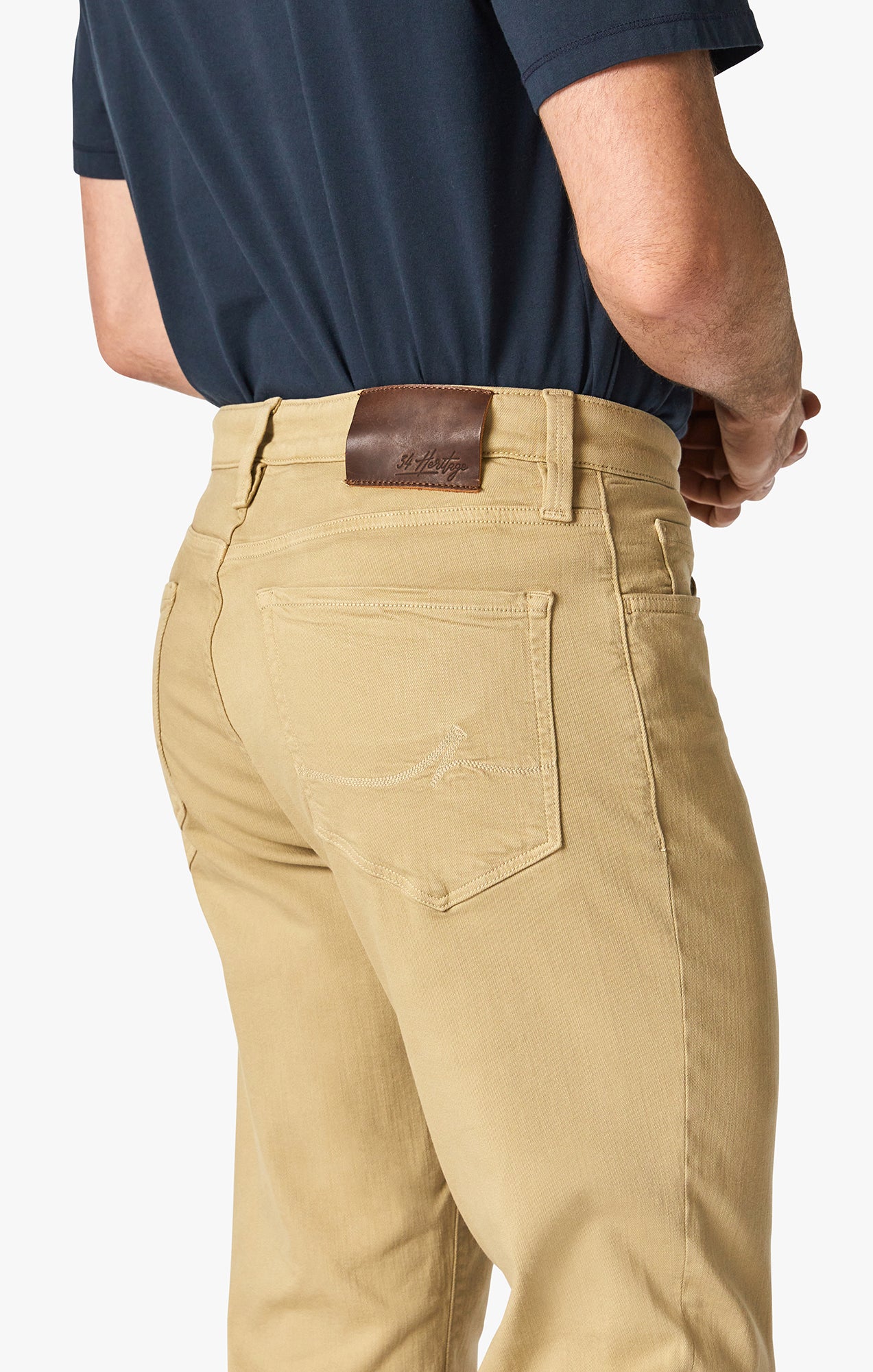 Courage Straight Leg Pants In Dijon Coolmax - Image 4