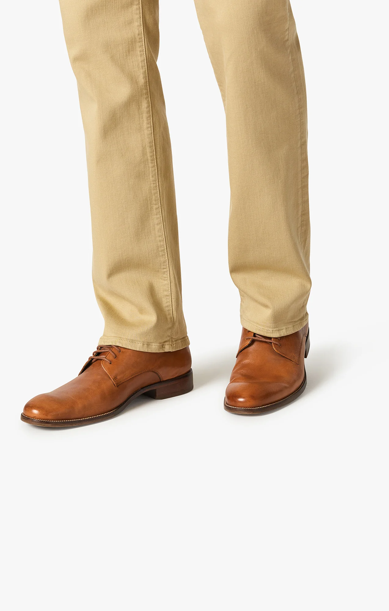 Courage Straight Leg Pants In Dijon Coolmax - Image 6