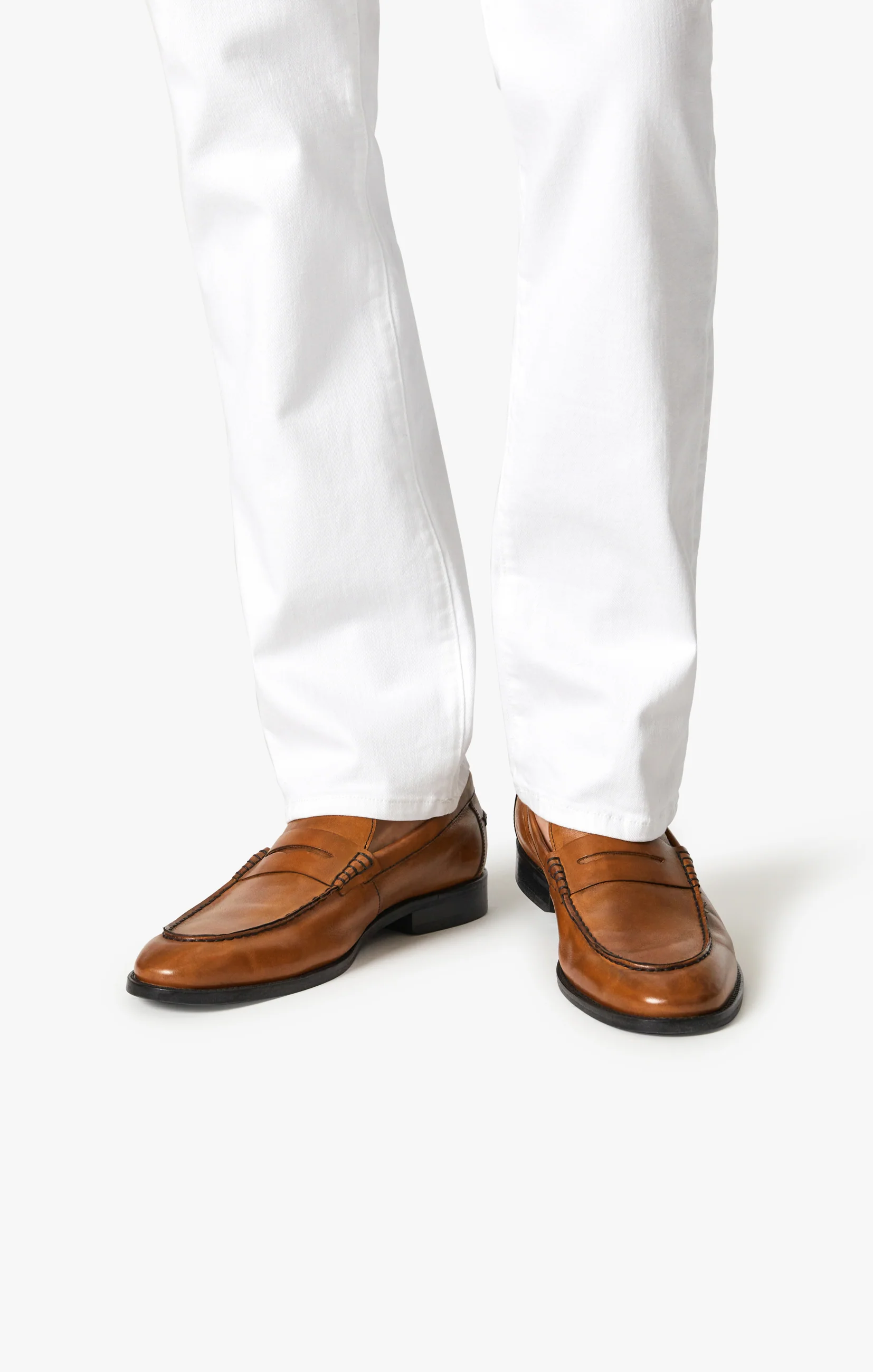 Courage Straight Leg Pants In Double White Comfort - Image 3