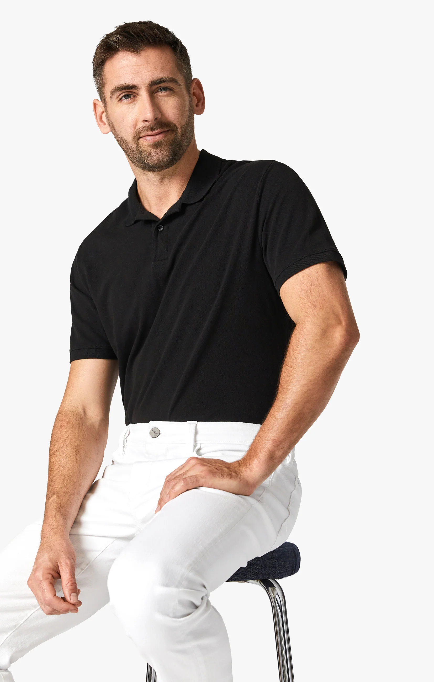 Courage Straight Leg Pants In Double White Comfort - Image 4