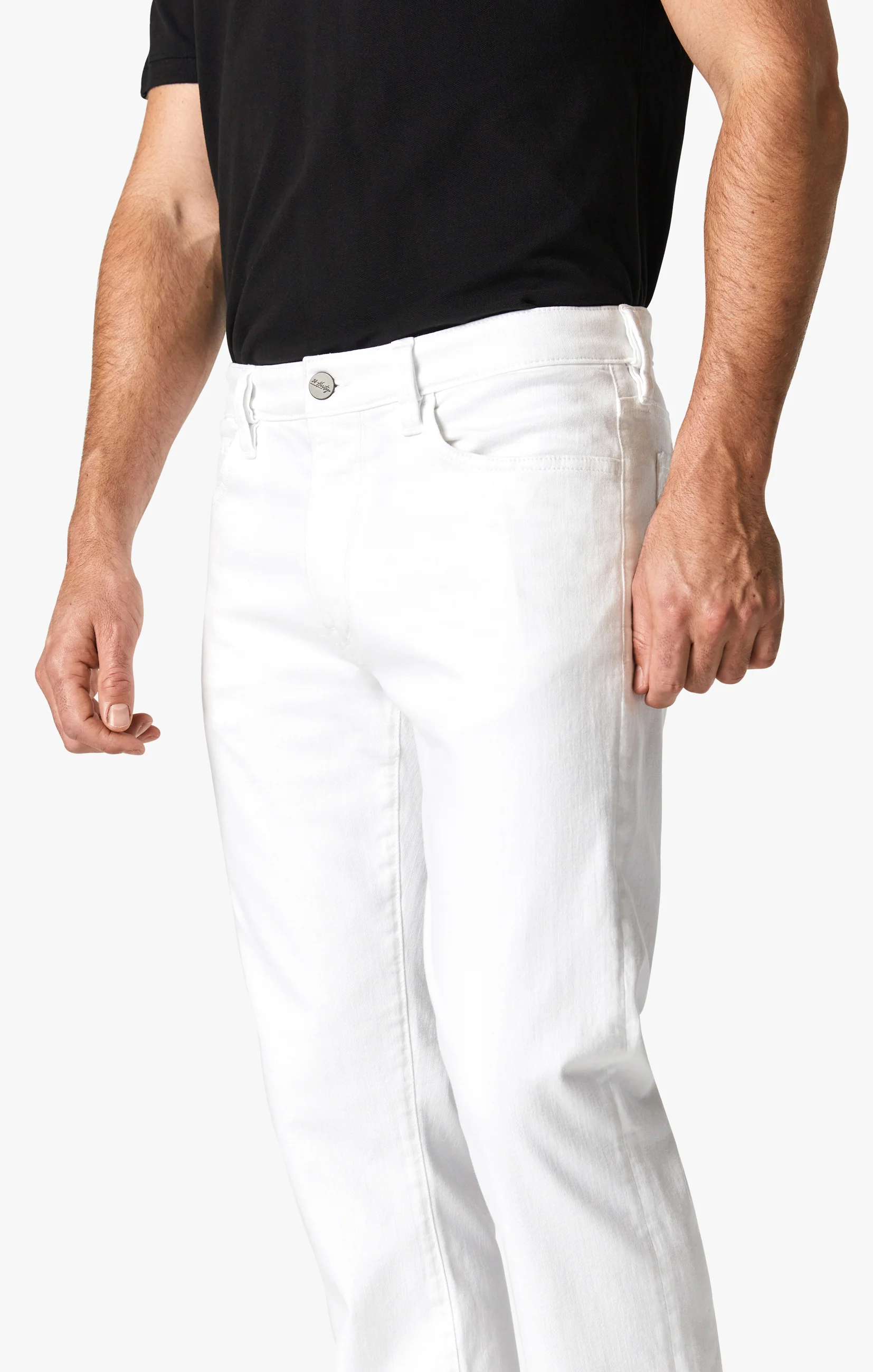 Courage Straight Leg Pants In Double White Comfort - Image 8