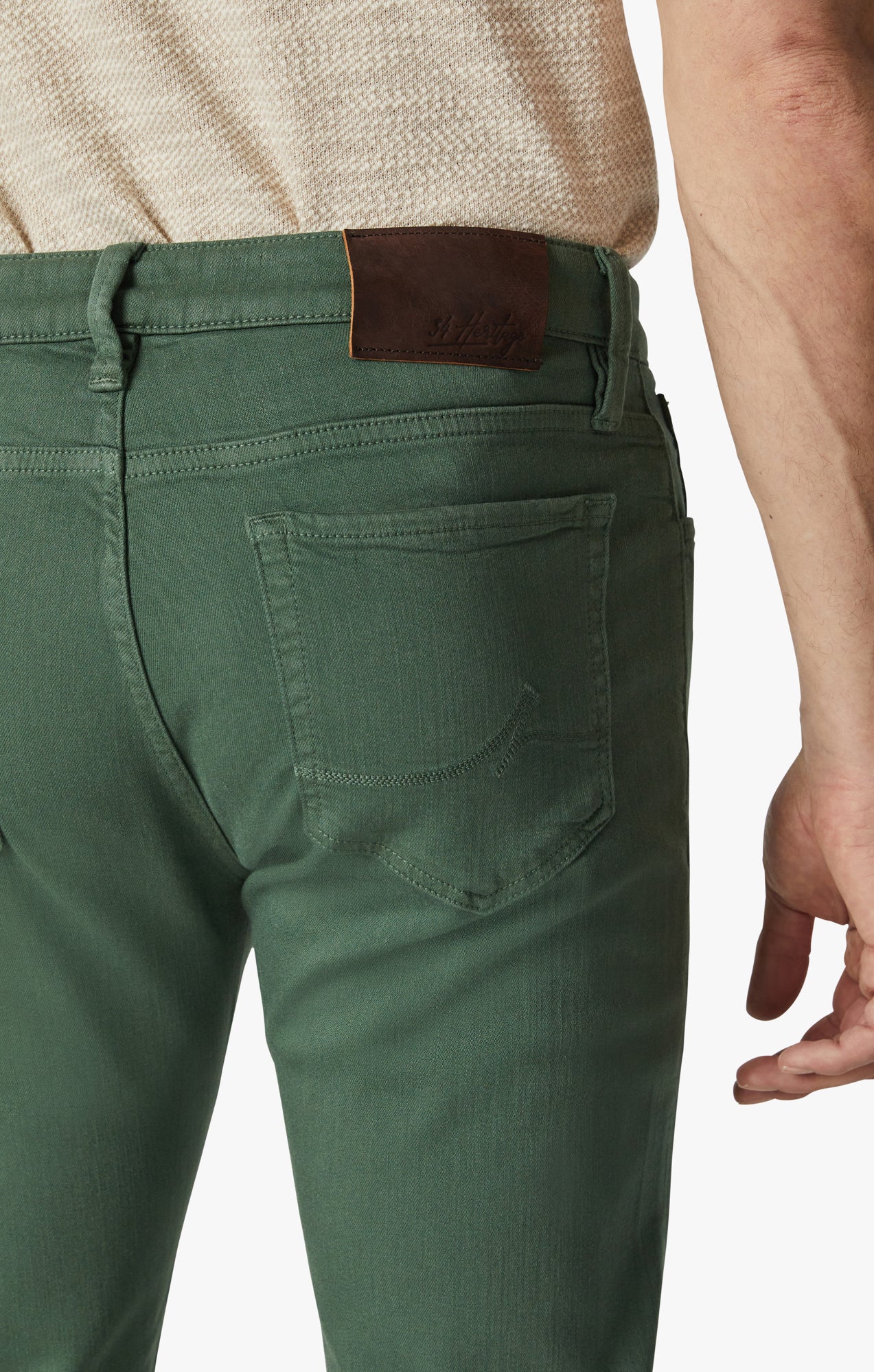 Courage Straight Leg Pants In Green Comfort - Image 5