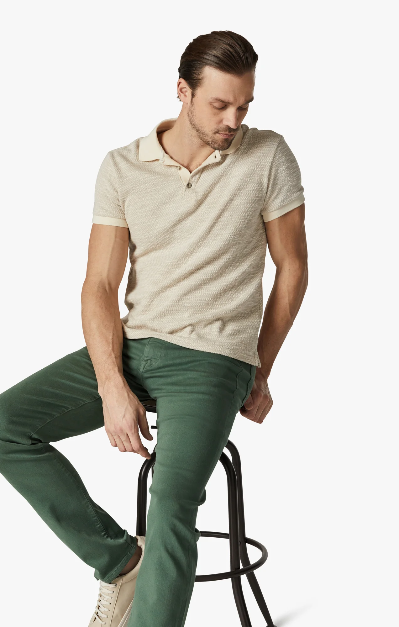 Courage Straight Leg Pants In Green Comfort - Image 6