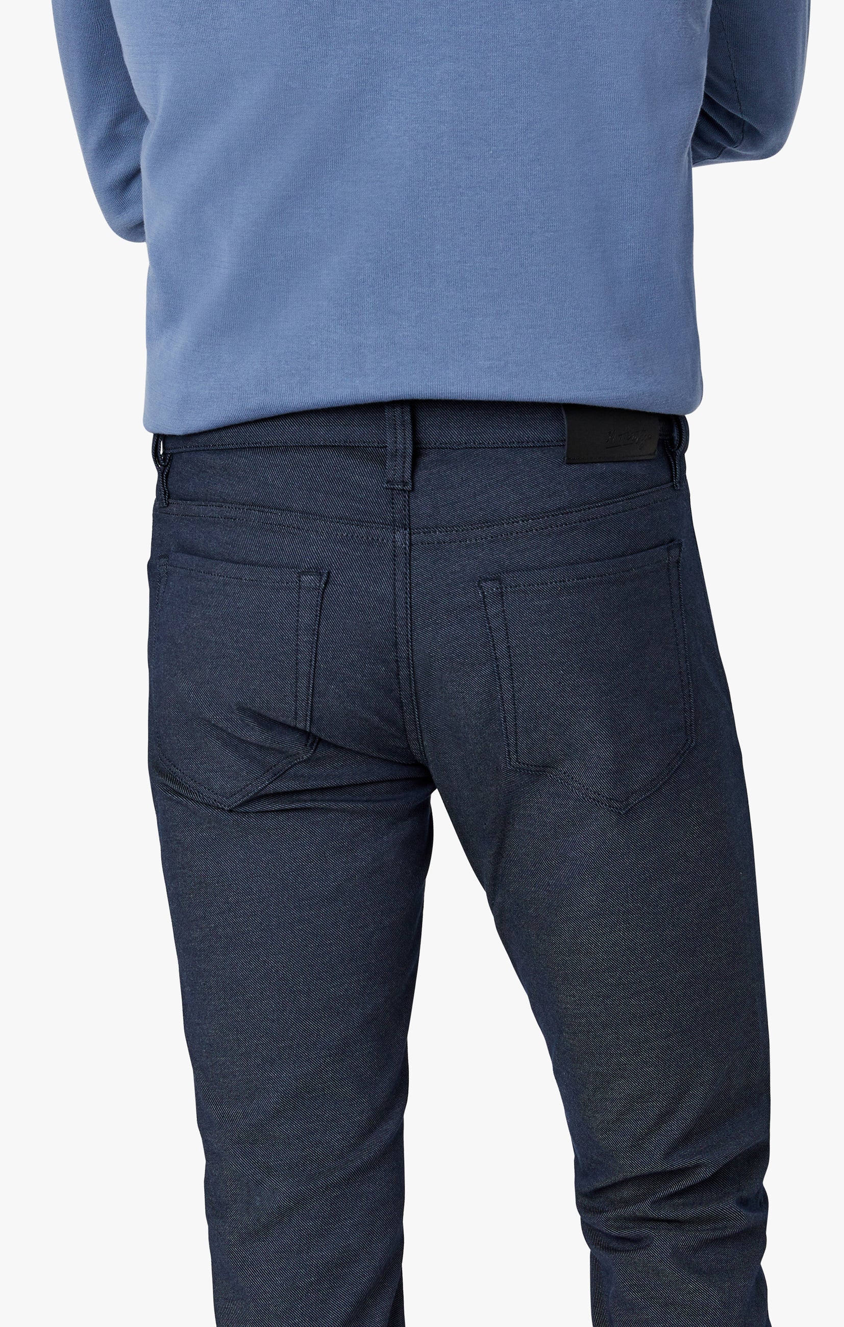 Courage Straight Leg Pants in Navy Coolmax - Image 3