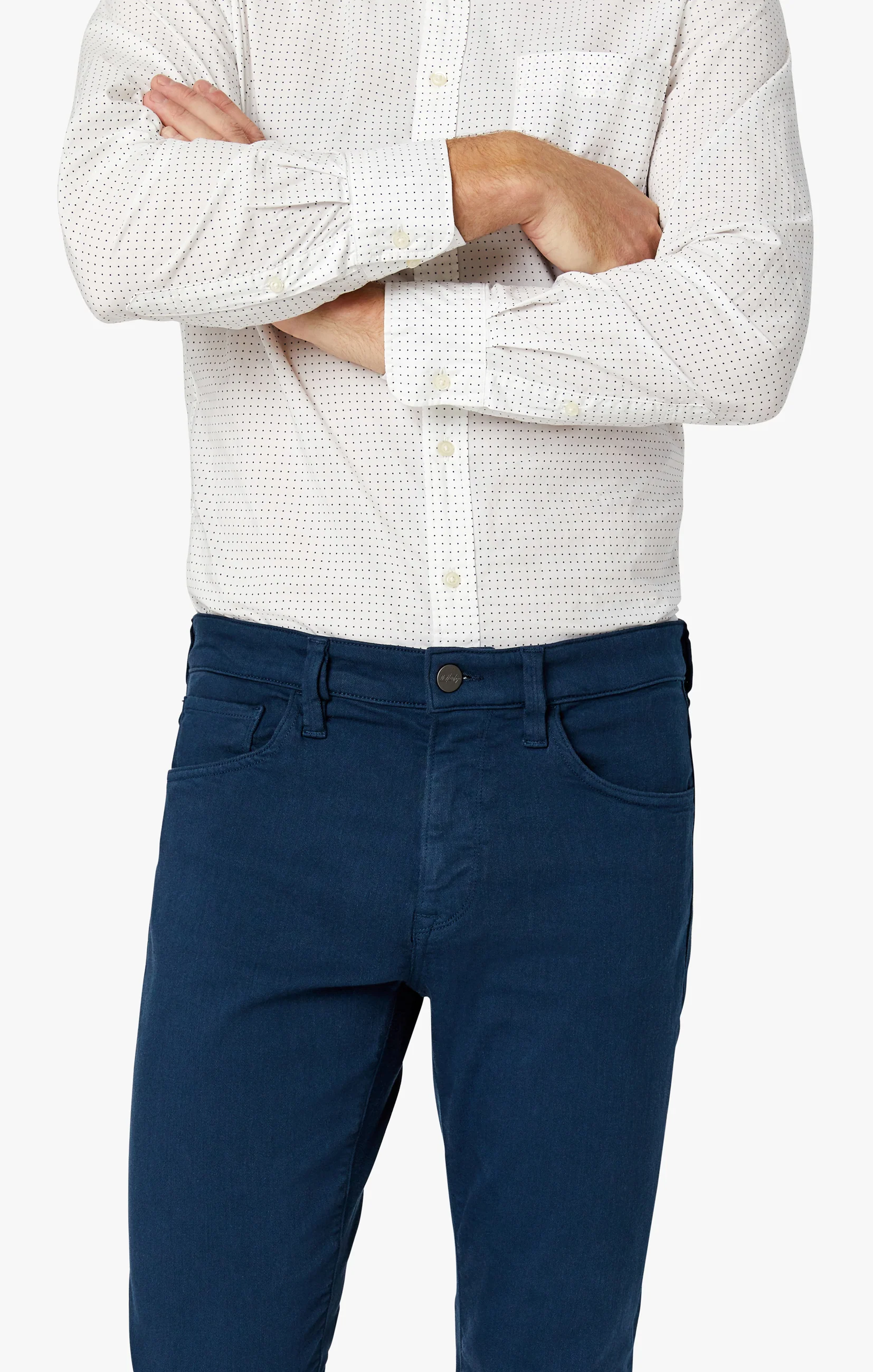 Courage Straight Leg Pants In Petrol Comfort - Image 3