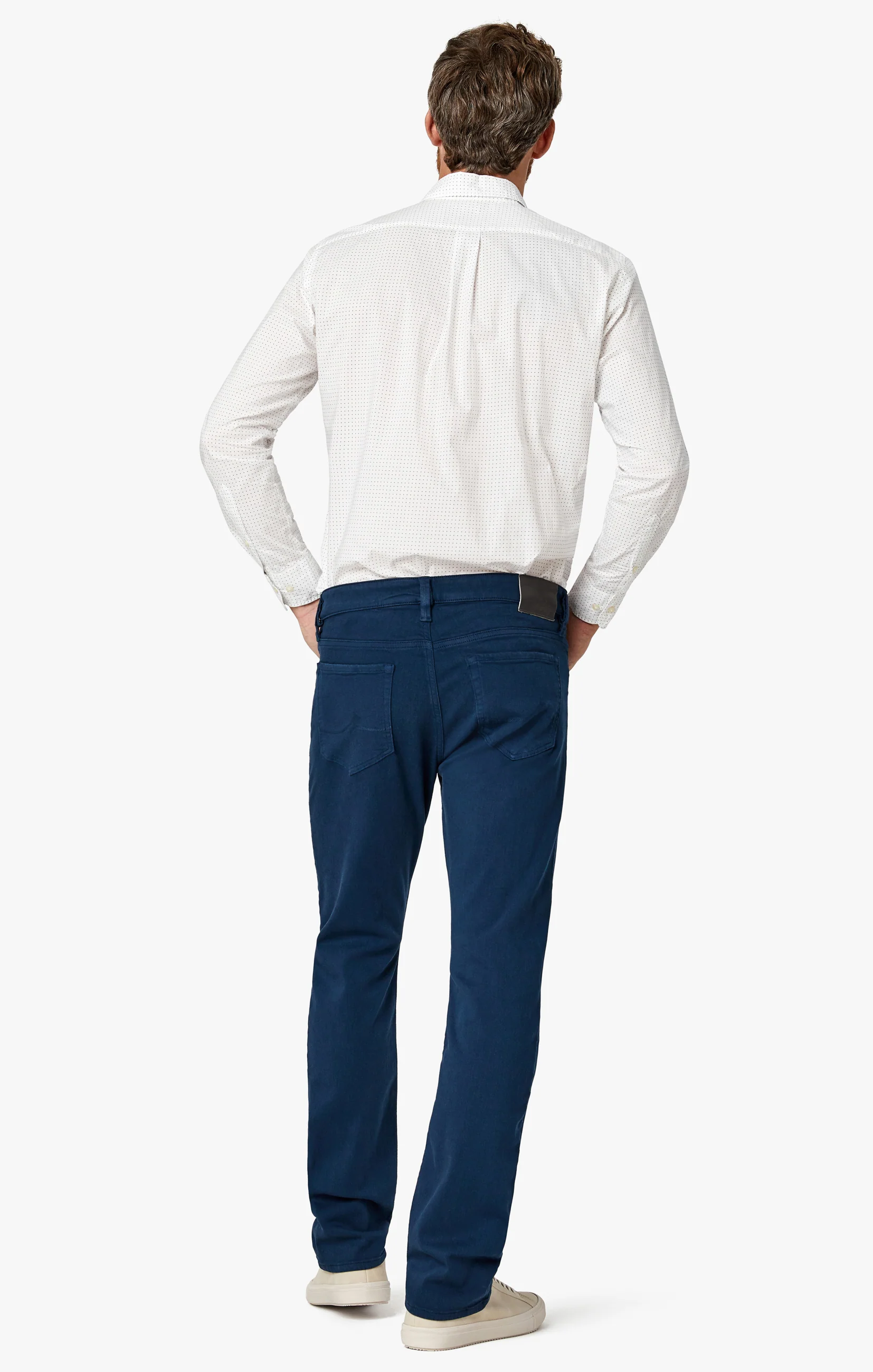 Courage Straight Leg Pants In Petrol Comfort - Image 5