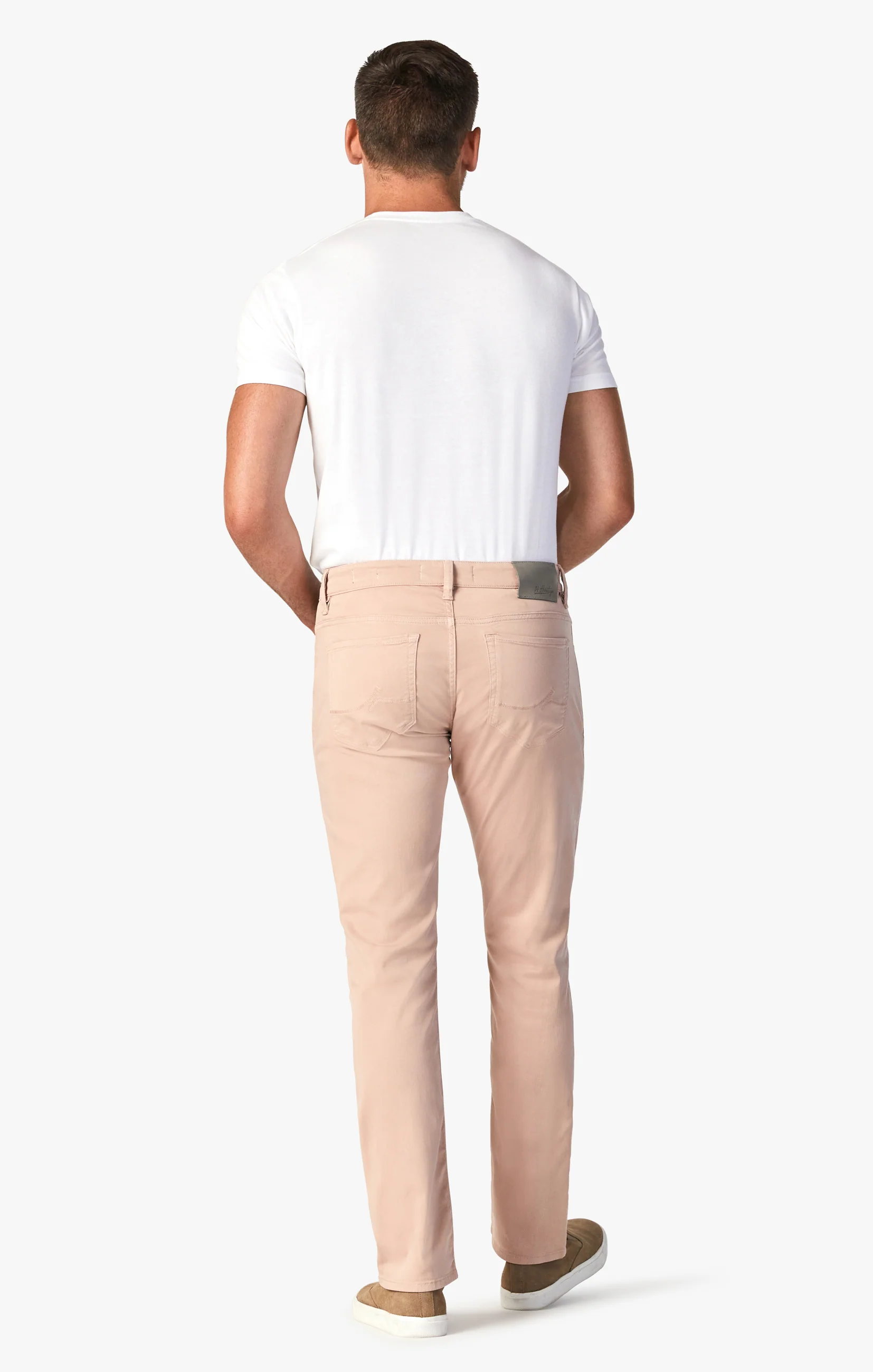 Courage Straight Leg Pants In Rose Twill - Image 3