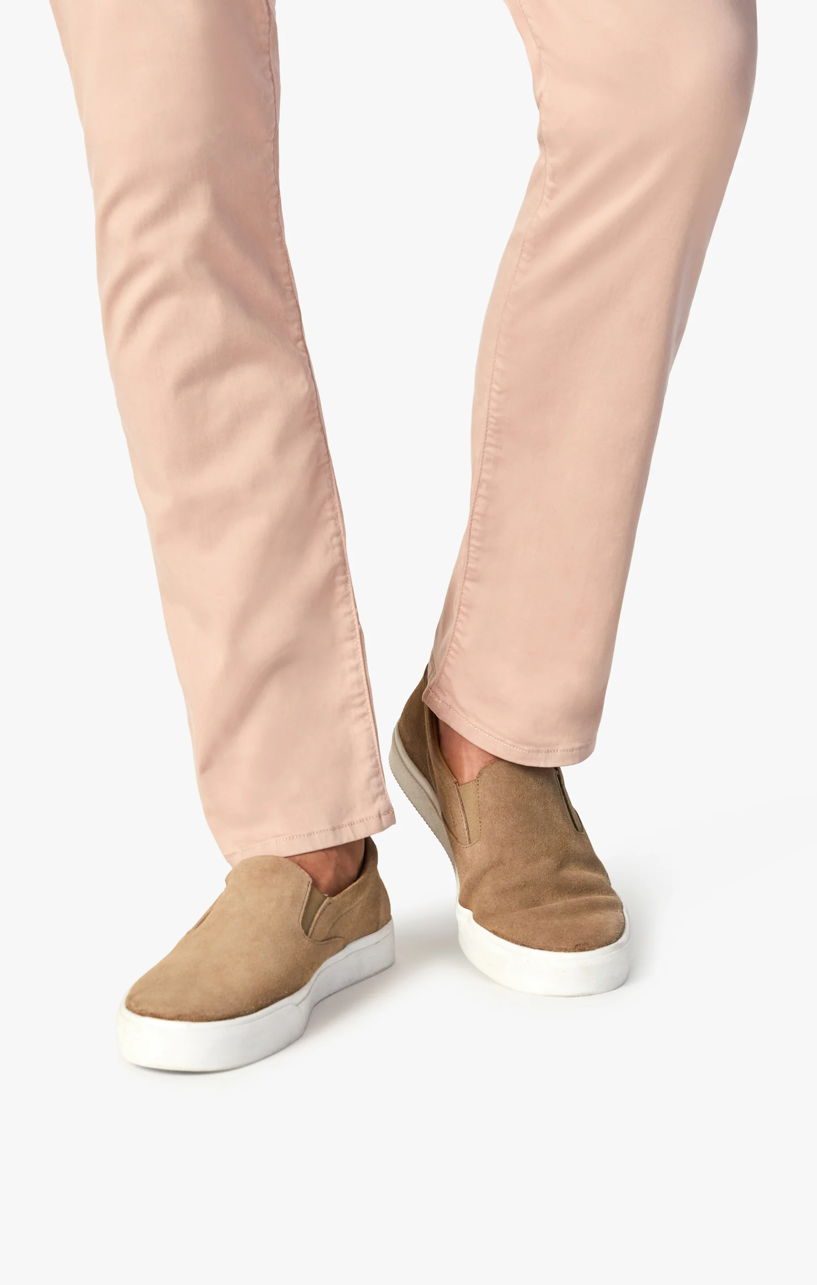 Courage Straight Leg Pants In Rose Twill - Image 6