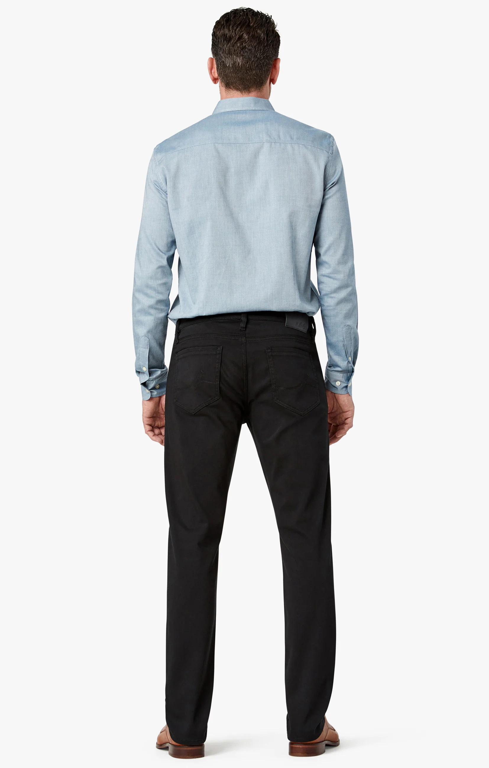 Courage Straight Leg Pants In Select Double Black - Image 5