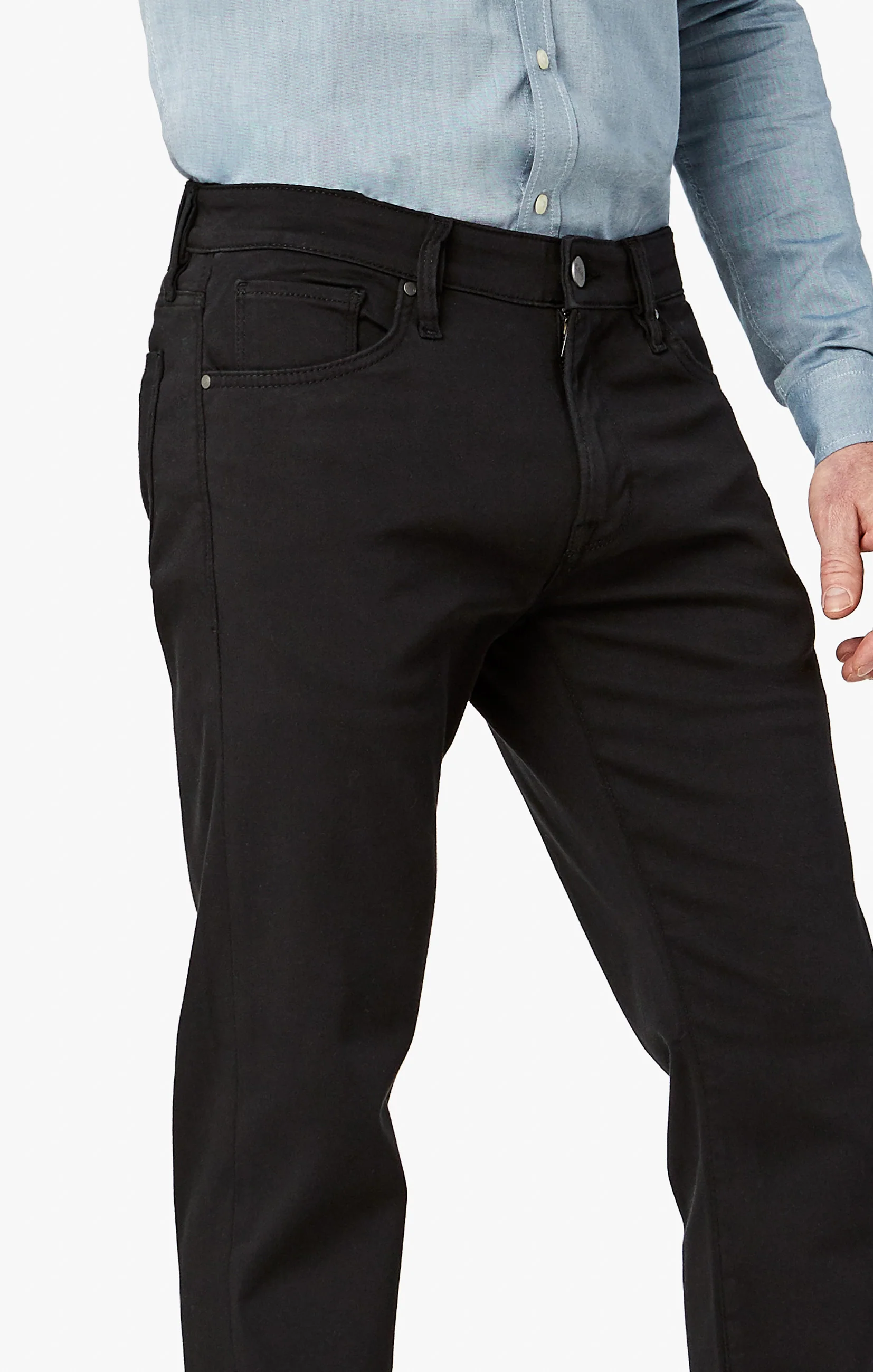 Courage Straight Leg Pants In Select Double Black - Image 6