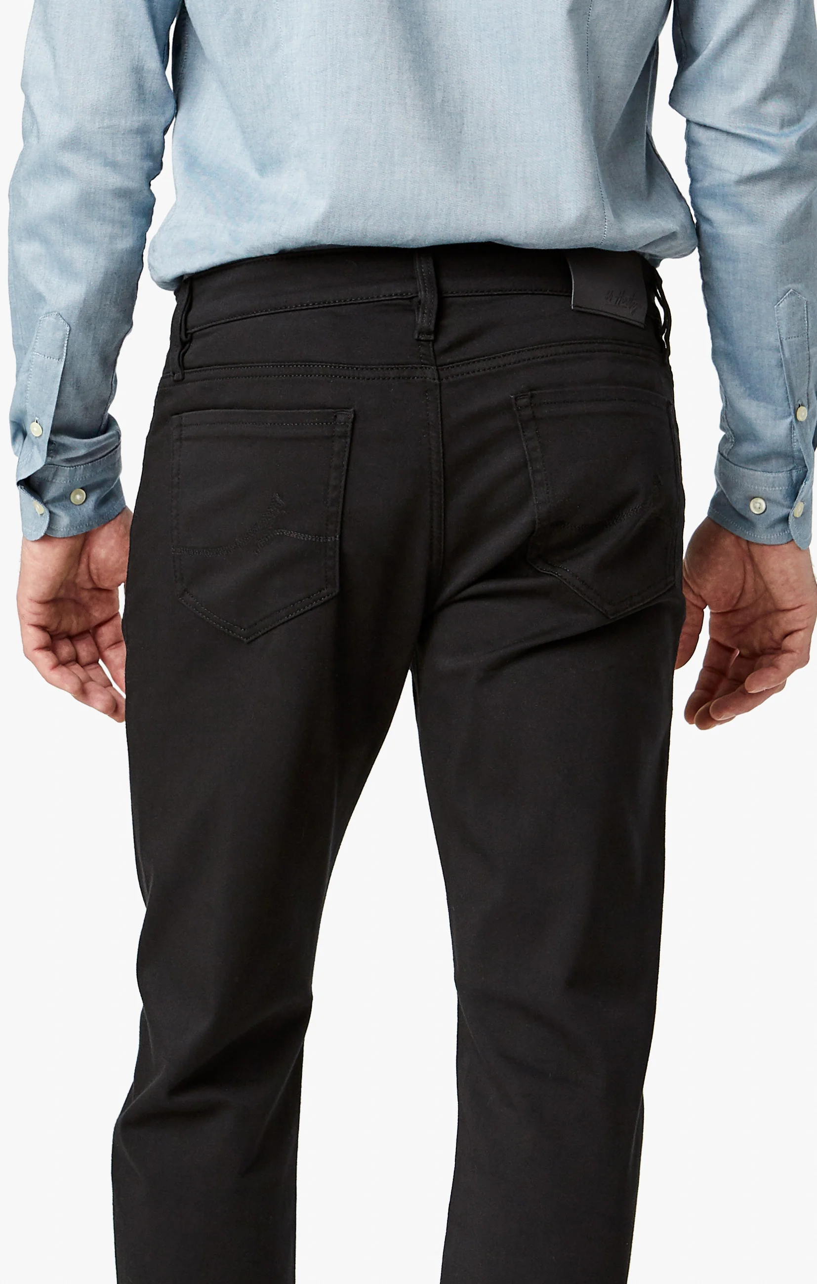 Courage Straight Leg Pants In Select Double Black - Image 7