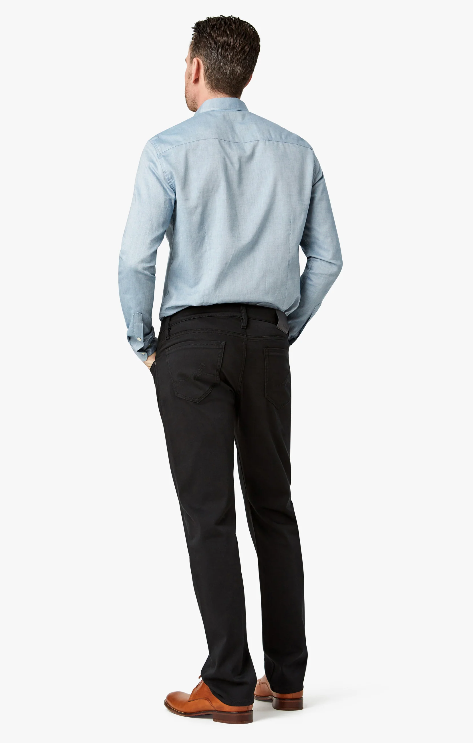 Courage Straight Leg Pants In Select Double Black - Image 8