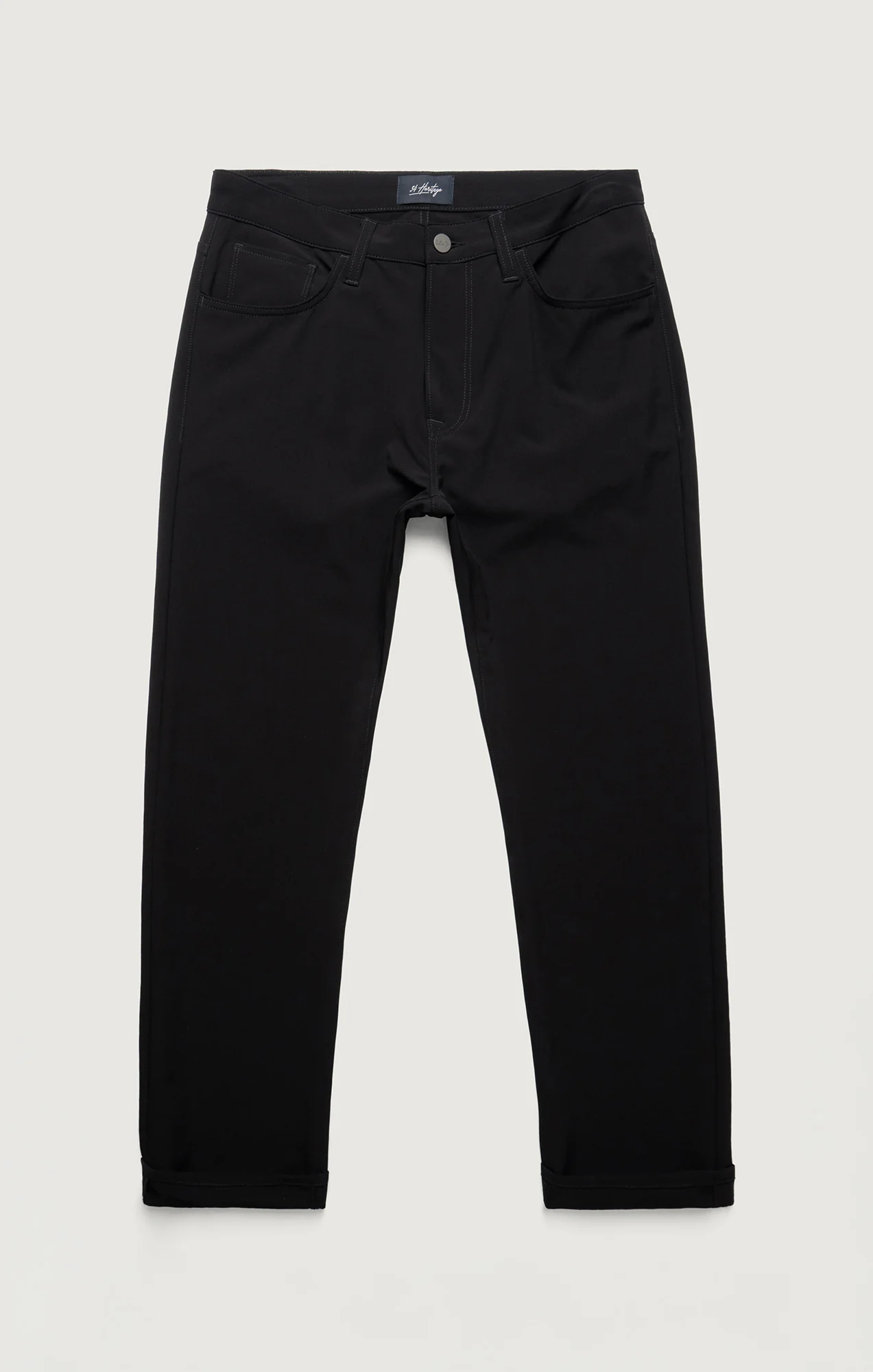 Courage Straight Commuter Pants in Black Luxe - Image 7