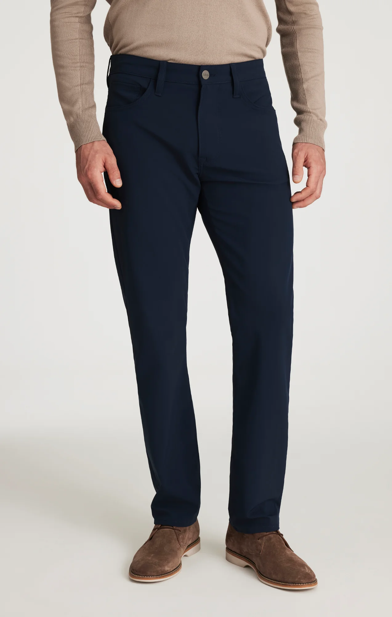 Courage Straight Commuter Pants in Navy Luxe - Image 2