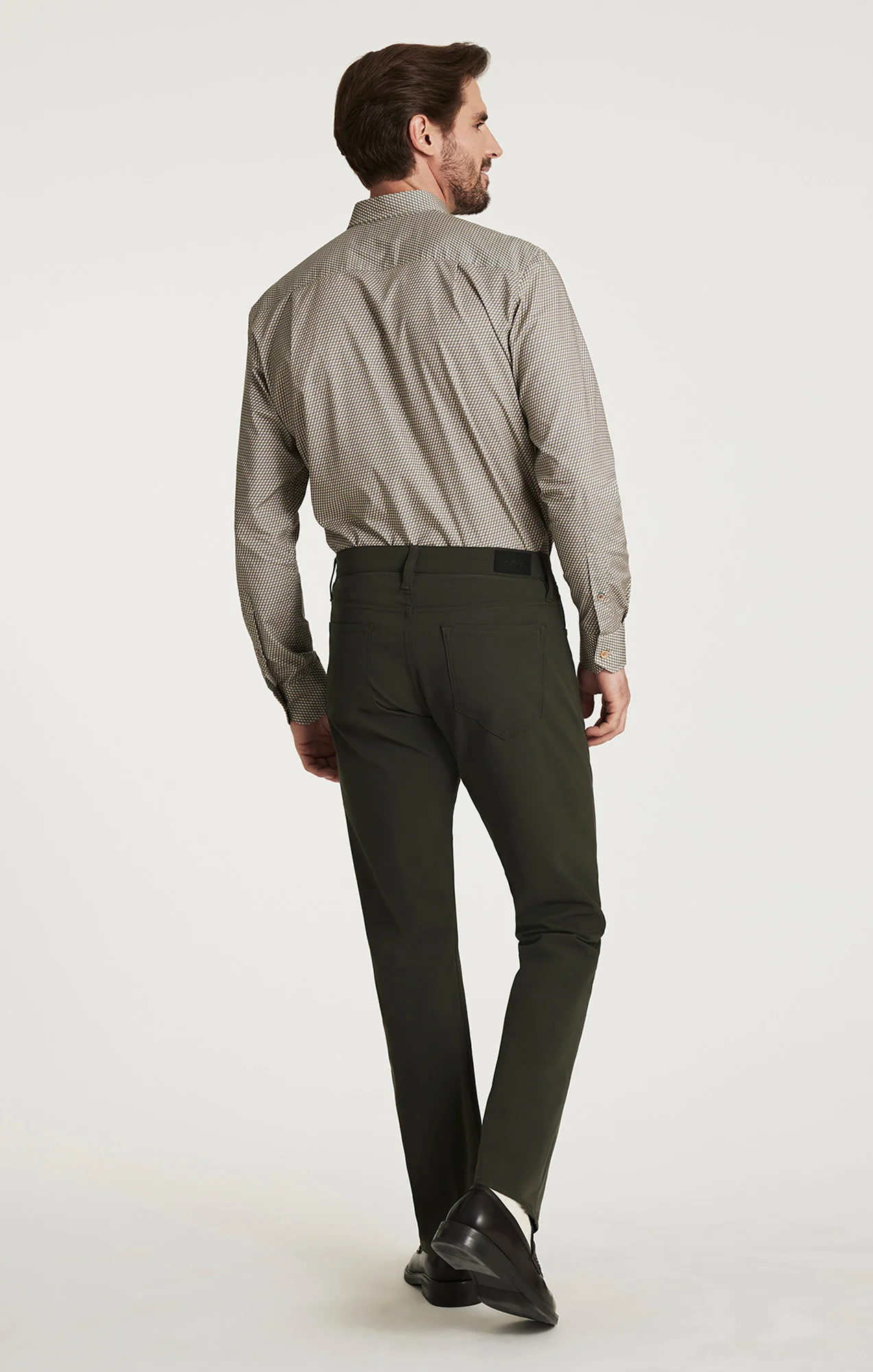 Courage Straight Commuter Pants in Peat Luxe - Image 4