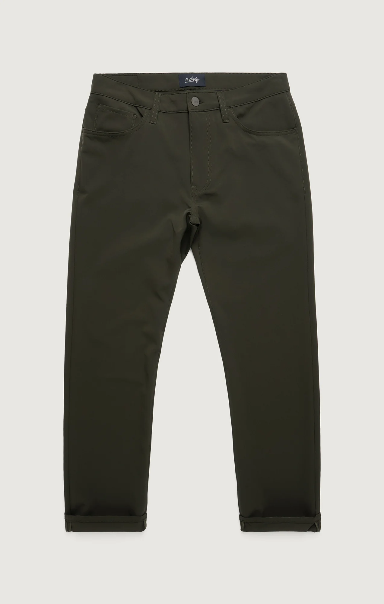 Courage Straight Commuter Pants in Peat Luxe - Image 6