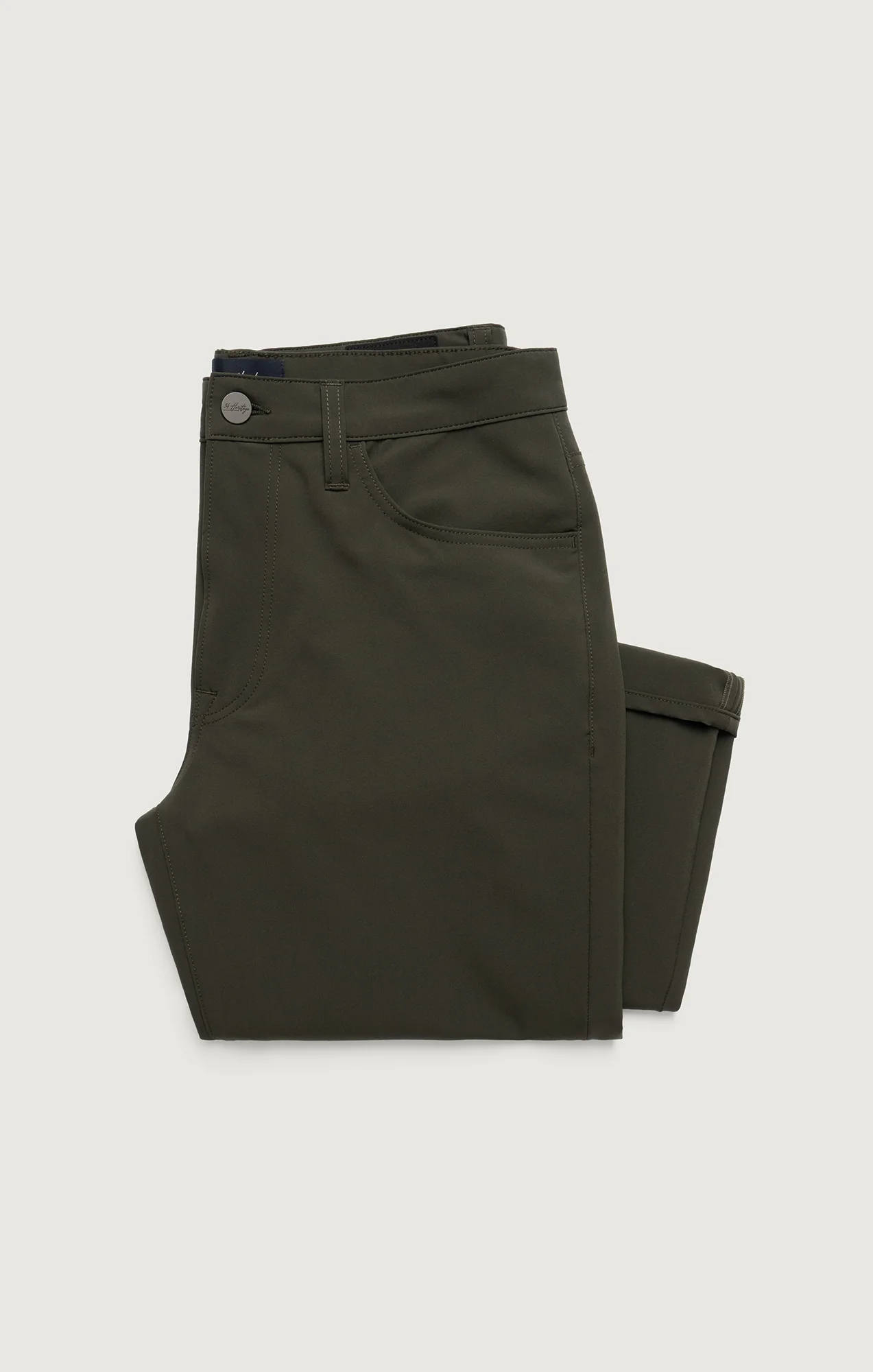 Courage Straight Commuter Pants in Peat Luxe - Image 8