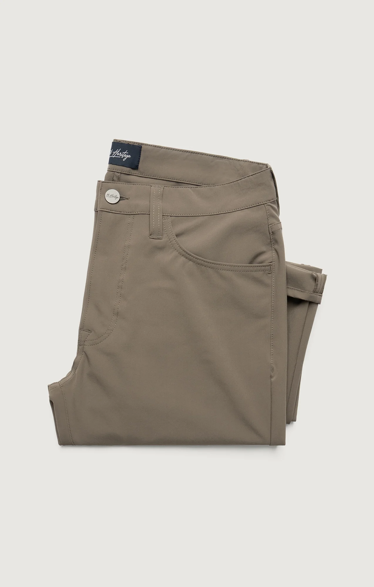 Courage Straight Commuter Pants in Taupe Luxe - Image 7