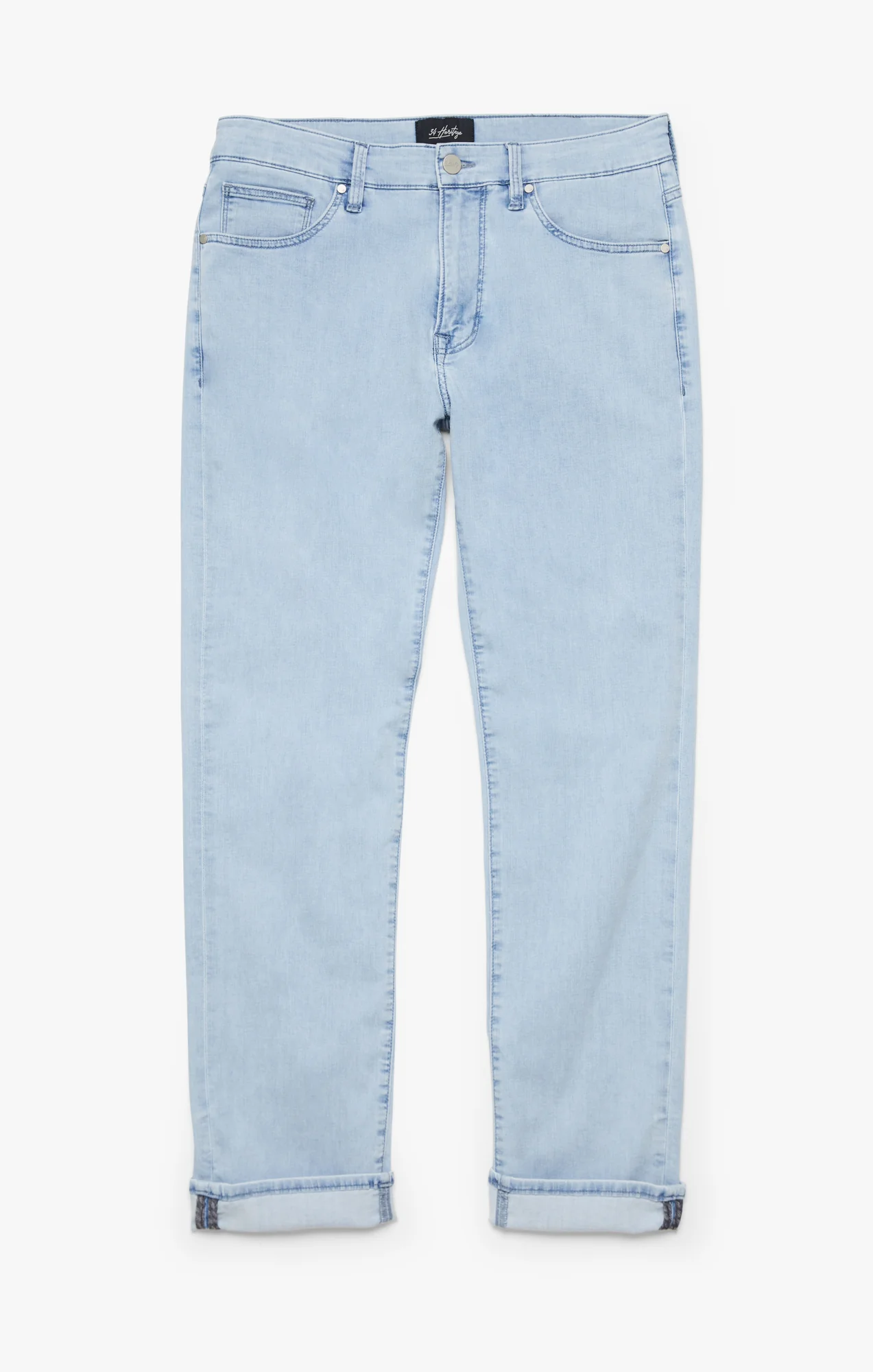 Courage Straight Leg Jeans In Bleached Kona - Image 9
