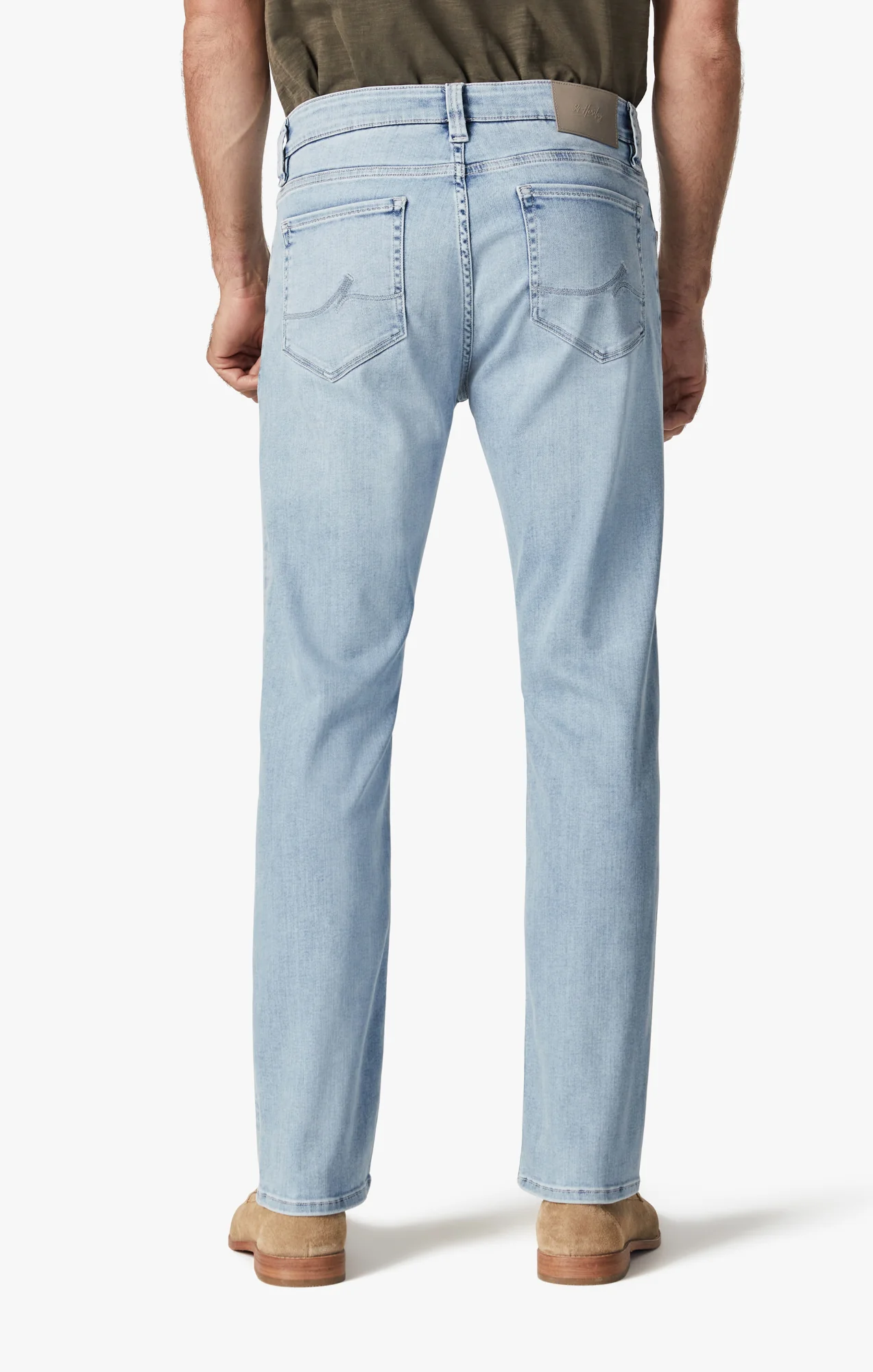 Courage Straight Leg Jeans In Bleached Urban - Image 4
