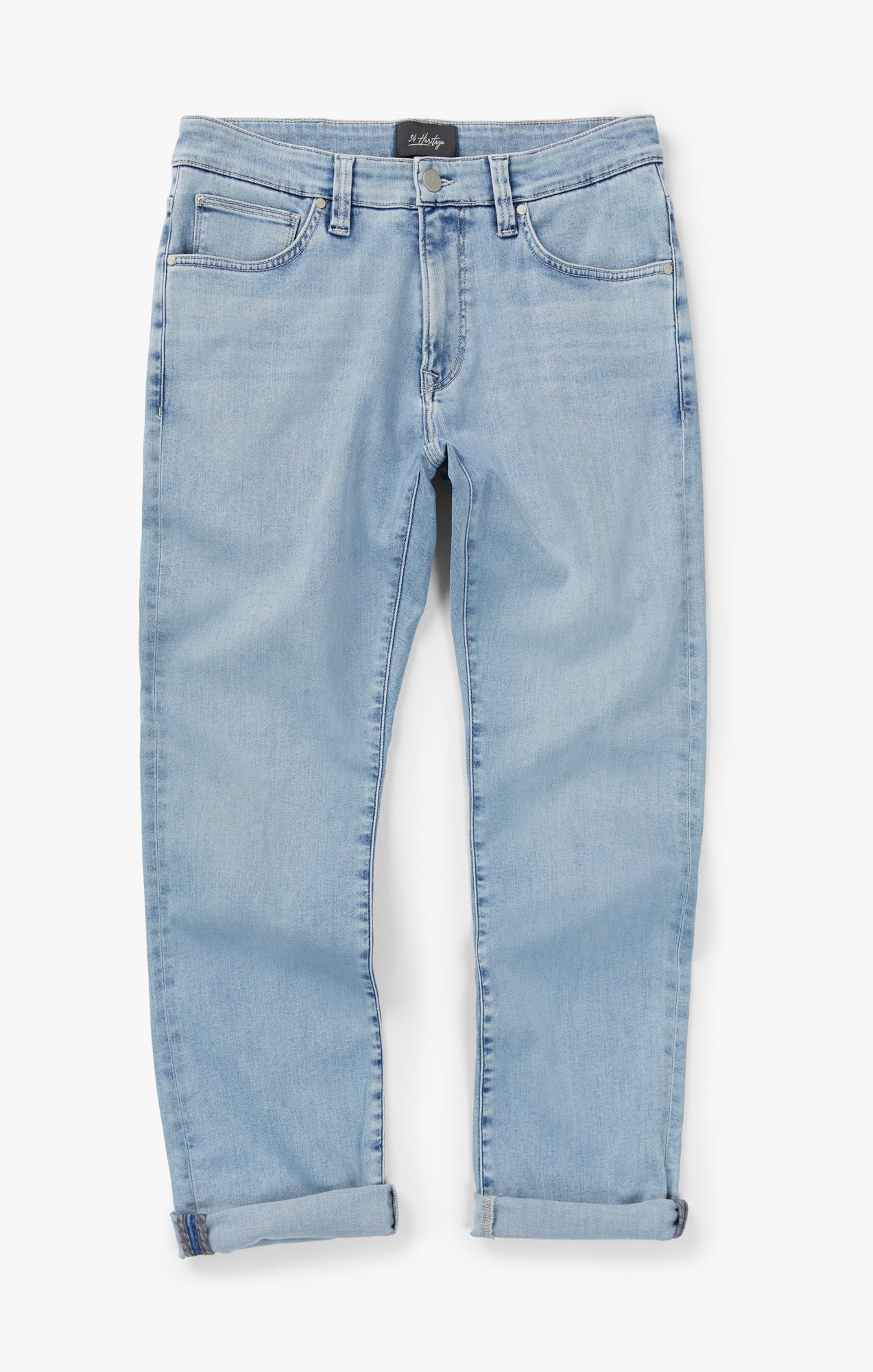 Courage Straight Leg Jeans In Bleached Urban - Image 9