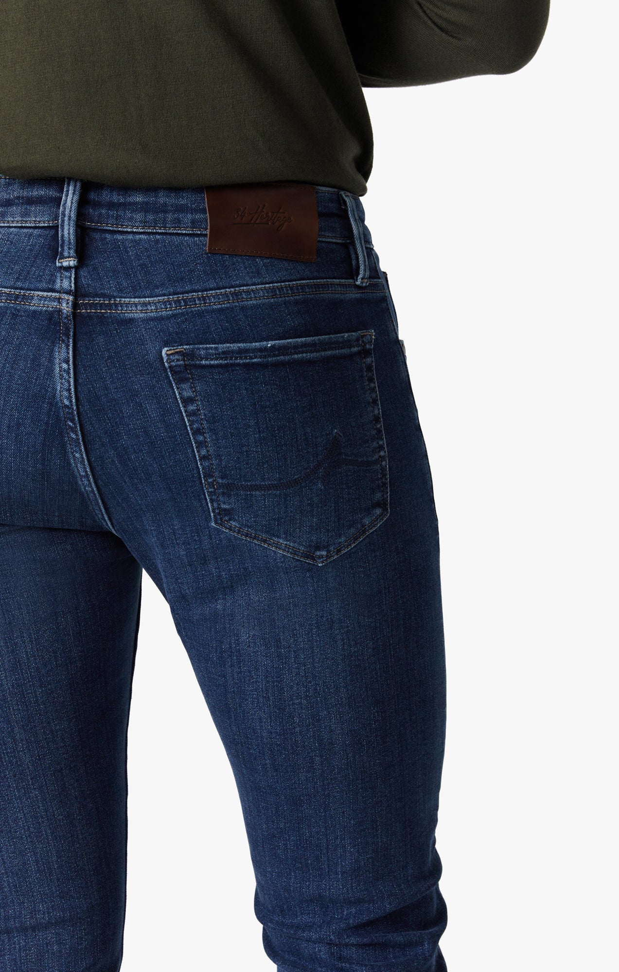 Courage Straight Leg Jeans in Deep Brushed Organic - Image 5