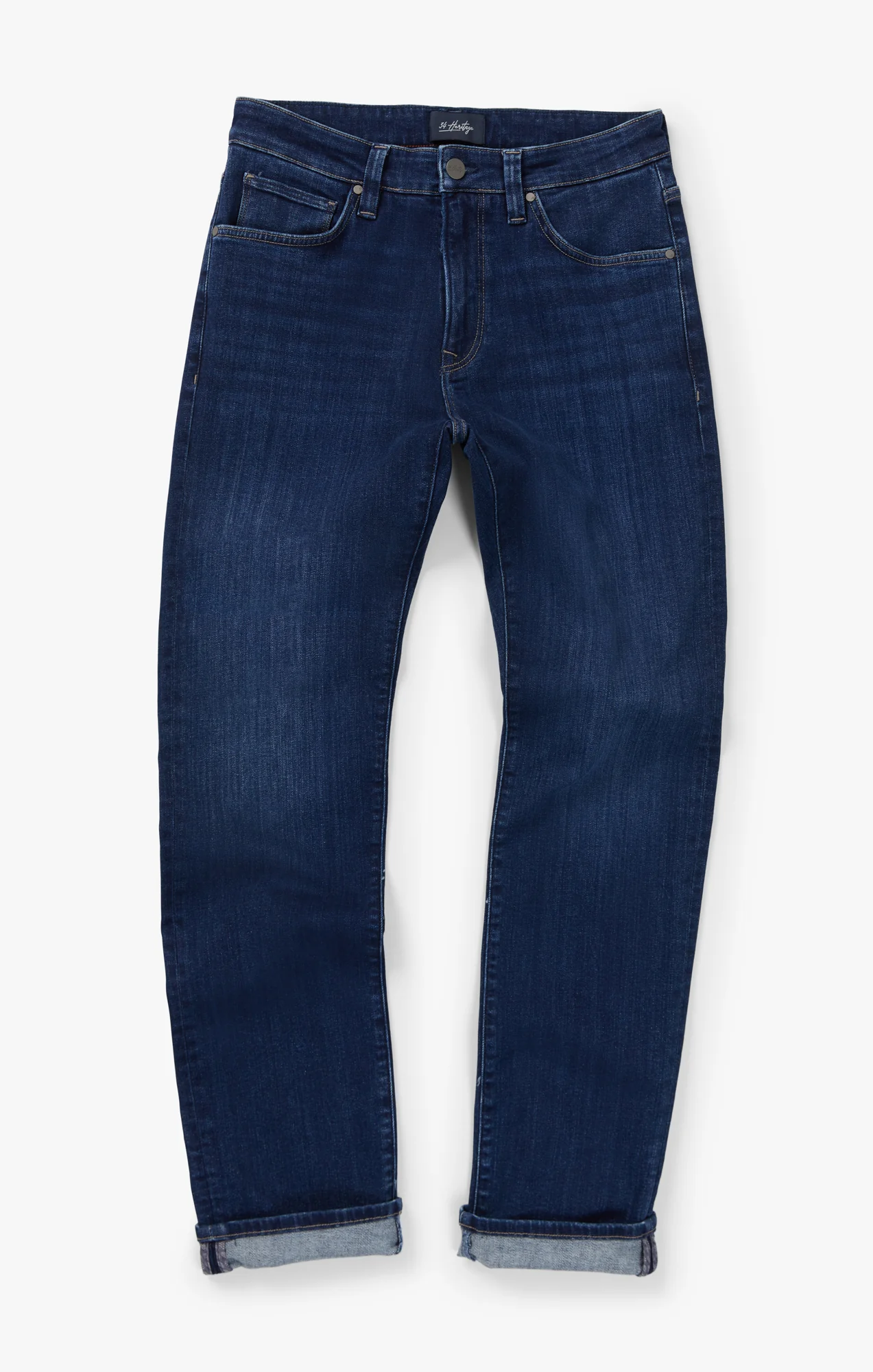 Courage Straight Leg Jeans In Deep Brushed Organic - Image 10