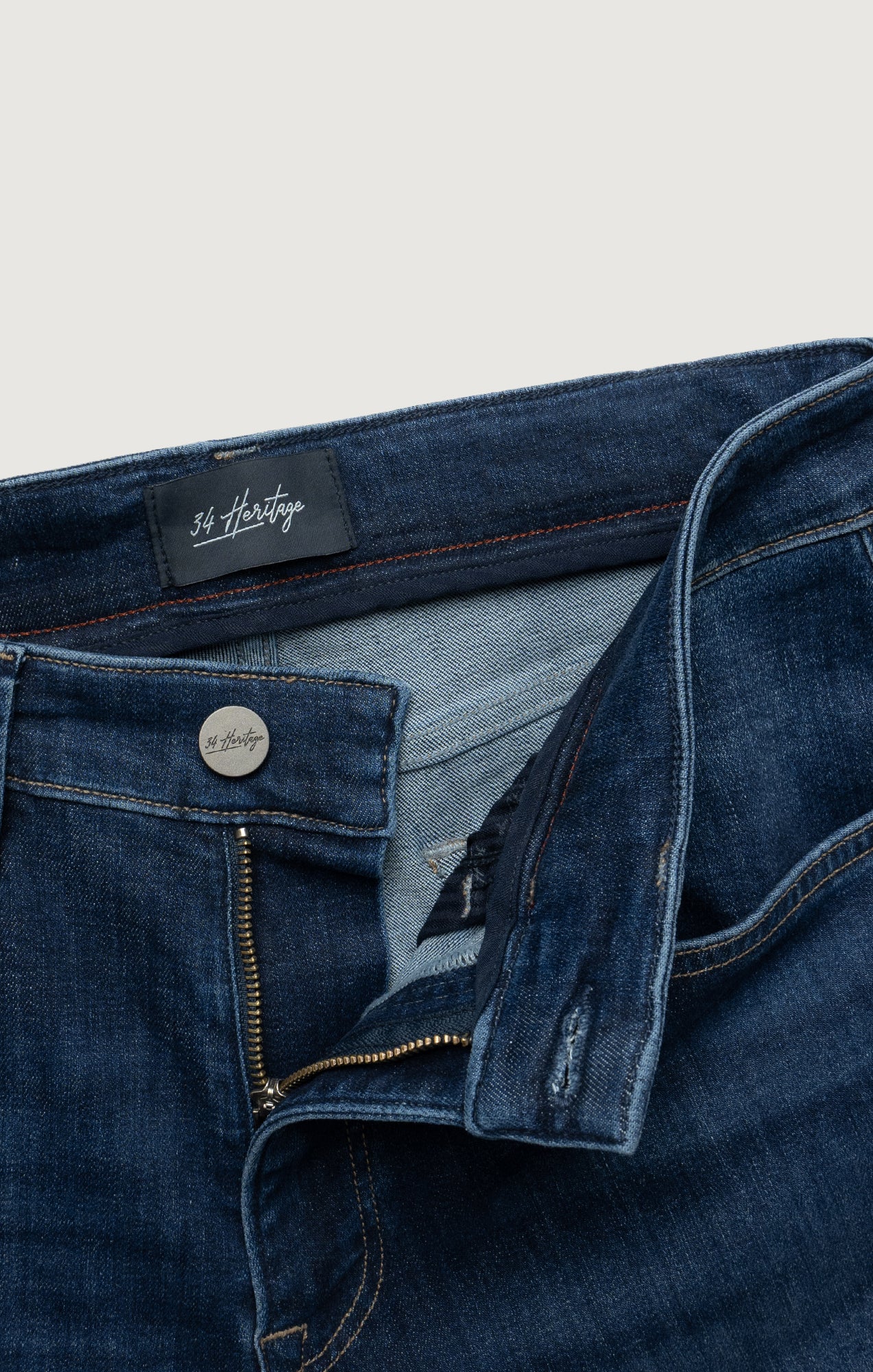 Charisma Relaxed Straight Jeans in Indigo Brushed Organic Ultra - Image 9