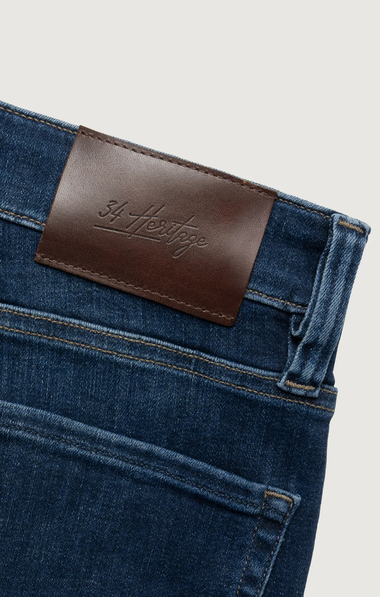 Charisma Relaxed Straight Jeans in Indigo Brushed Organic Ultra - Image 7