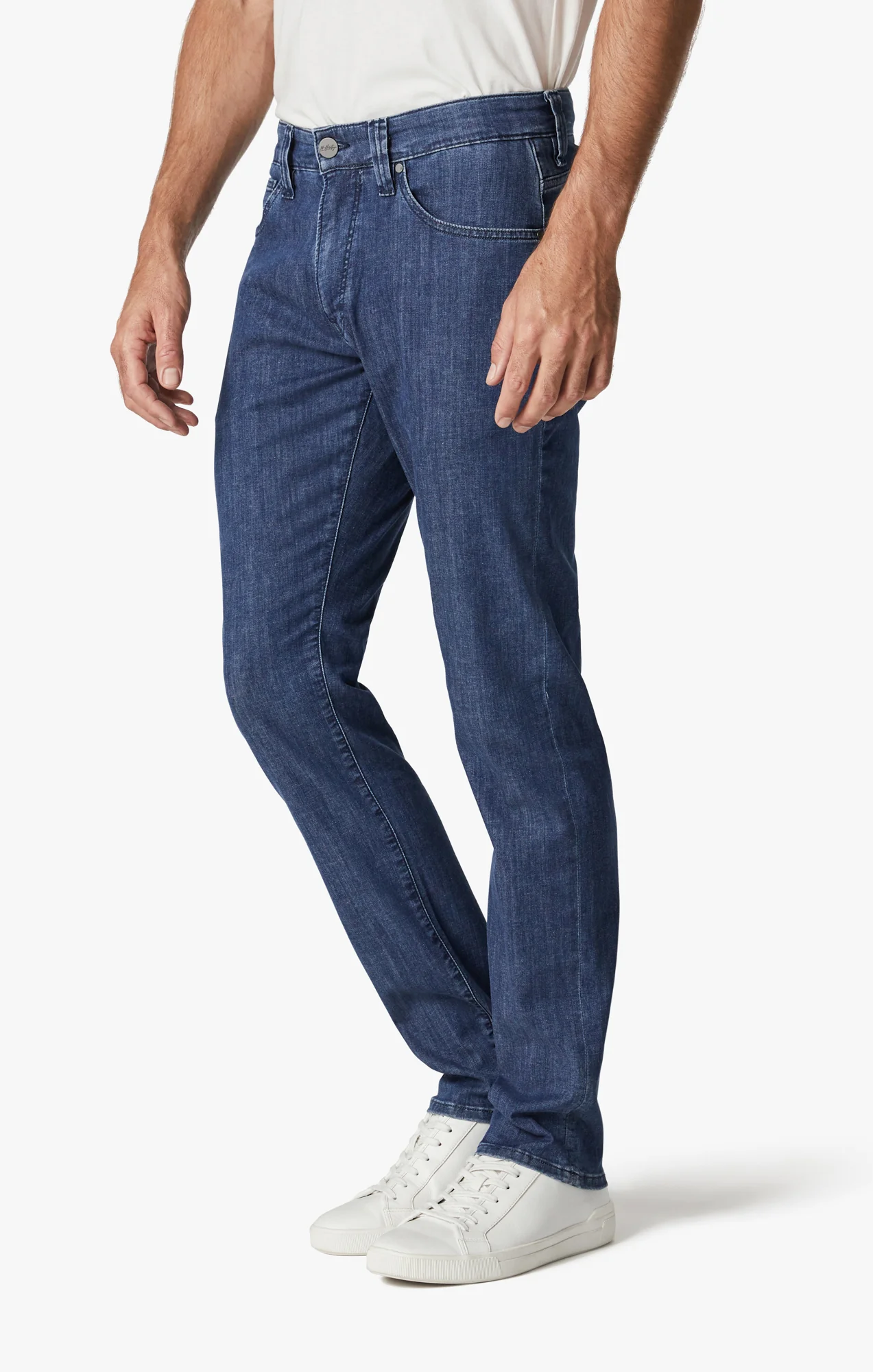 Courage Straight Leg Jeans In Mid Kona - Image 3