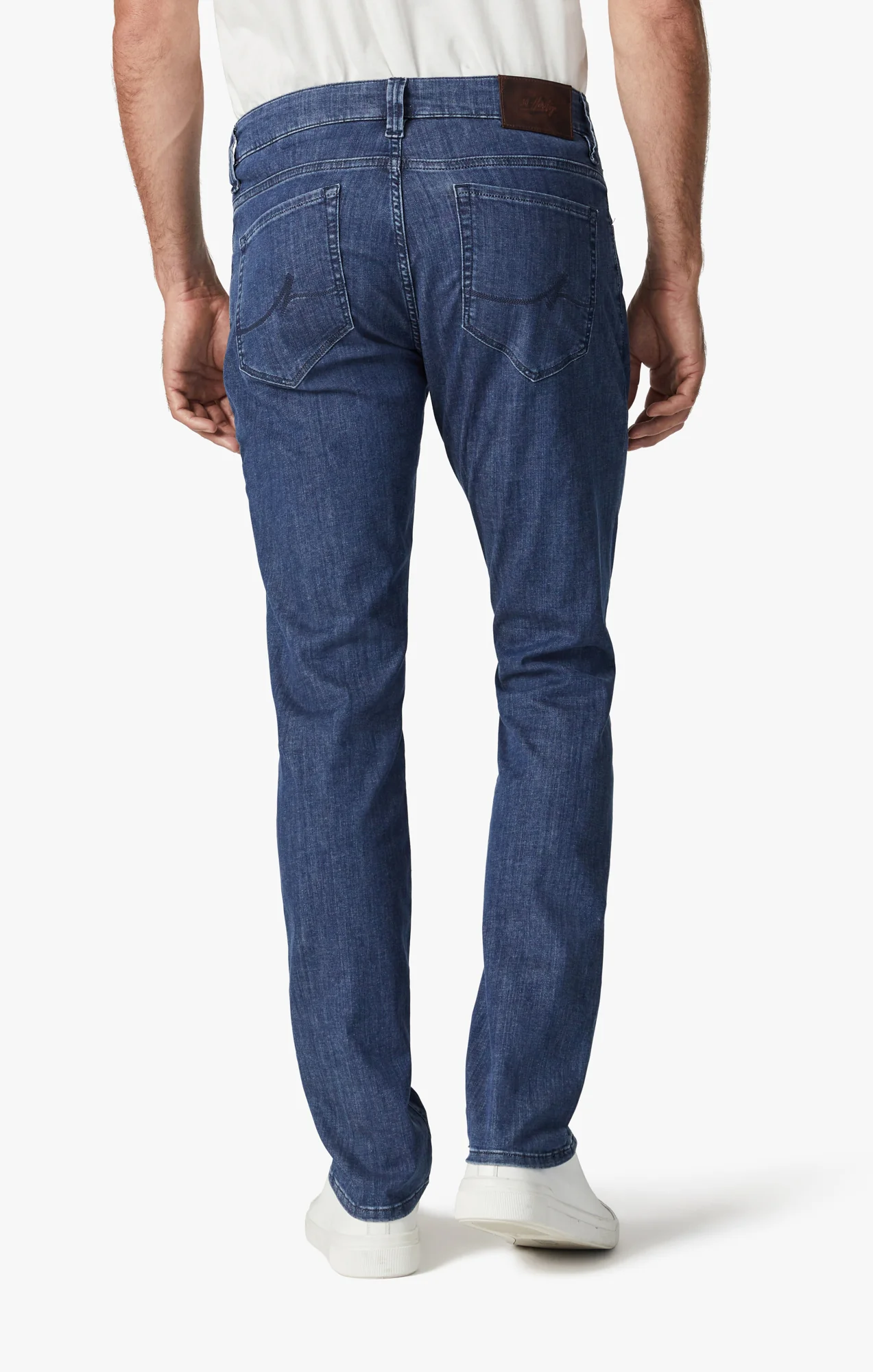 Courage Straight Leg Jeans In Mid Kona - Image 4